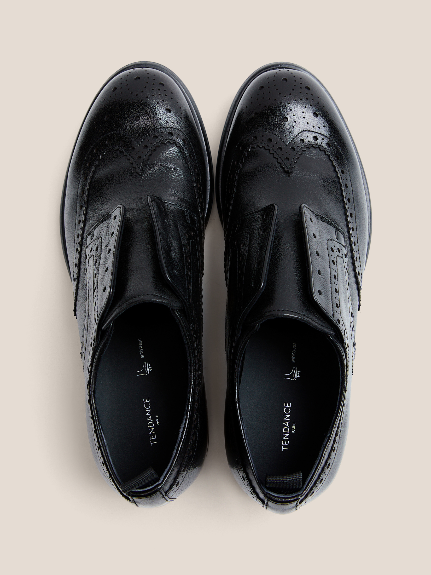 Мужские броги TENDANCE 4582933, черный
