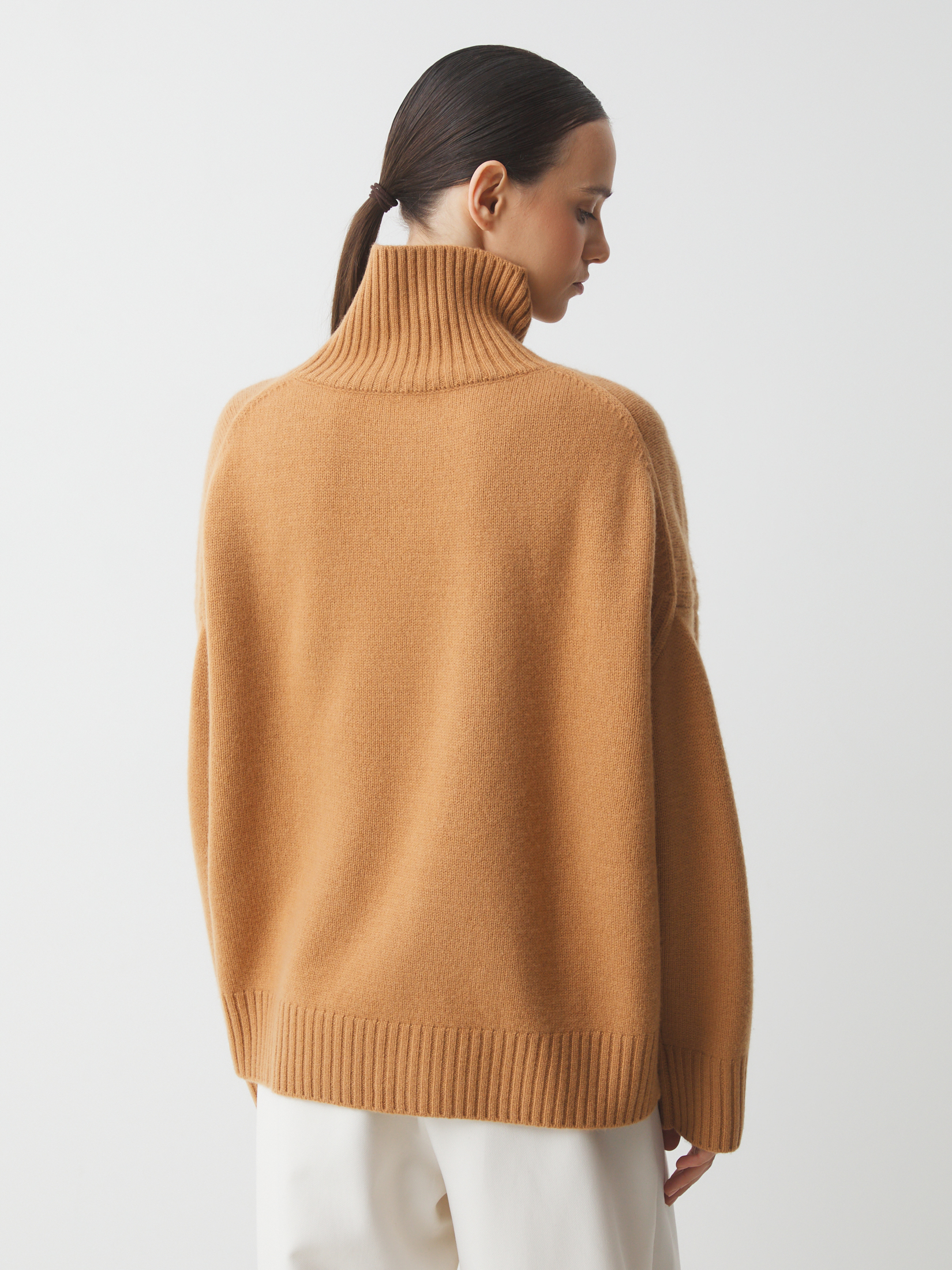 Женский свитер MAISON DAVID 4381798, светло-коричневый