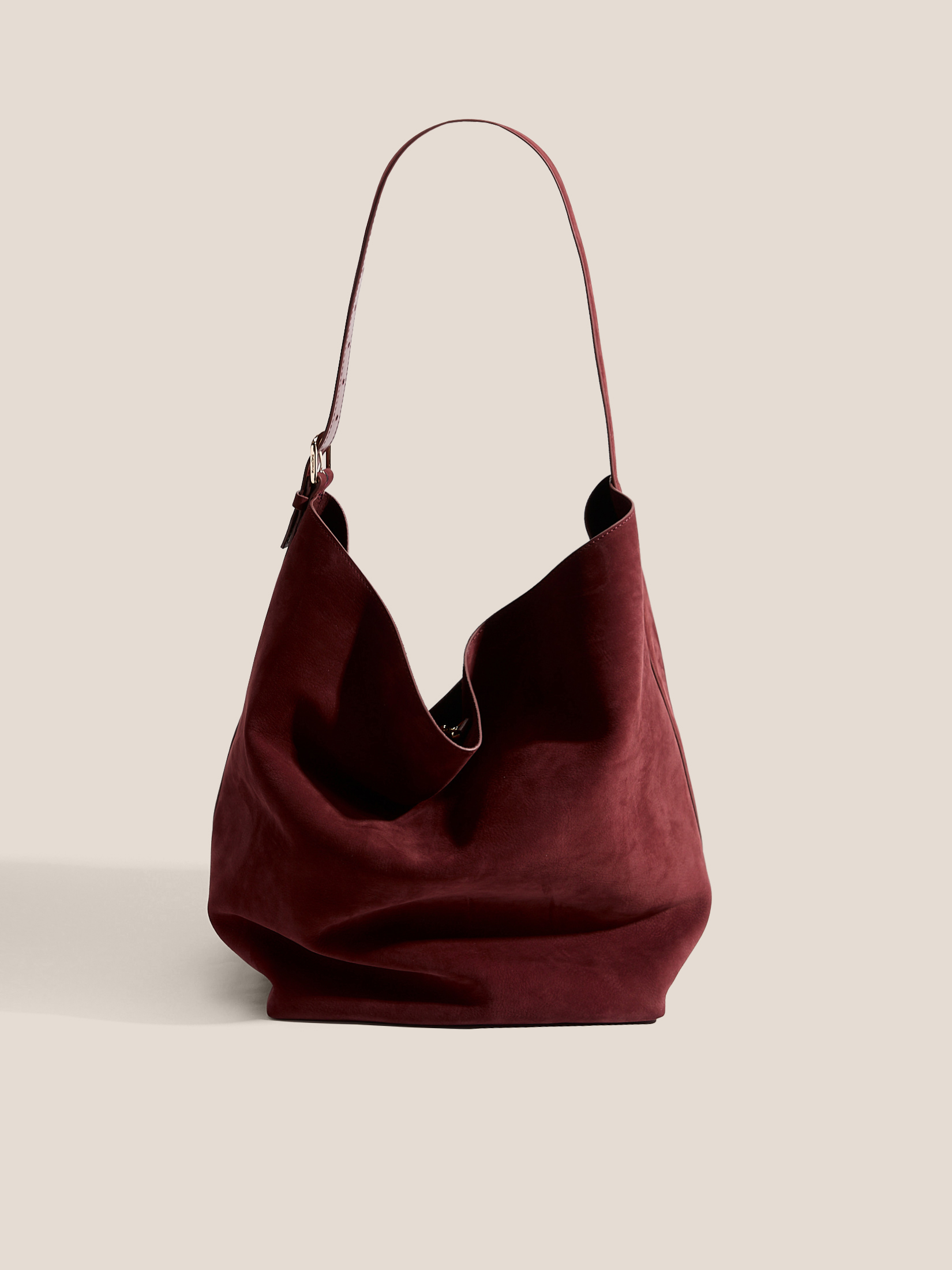 Женский шоппер MAISON DAVID 4856198, бордовый