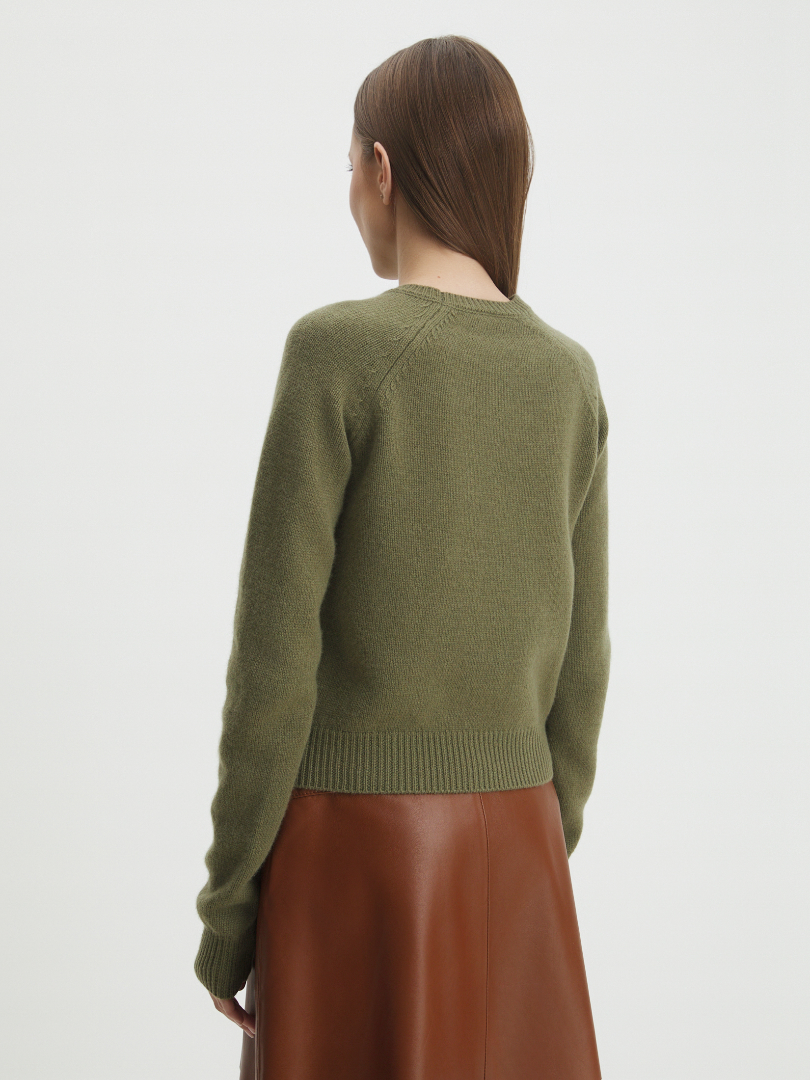 Женский джемпер MAISON DAVID 4406779, коричневато-зеленый