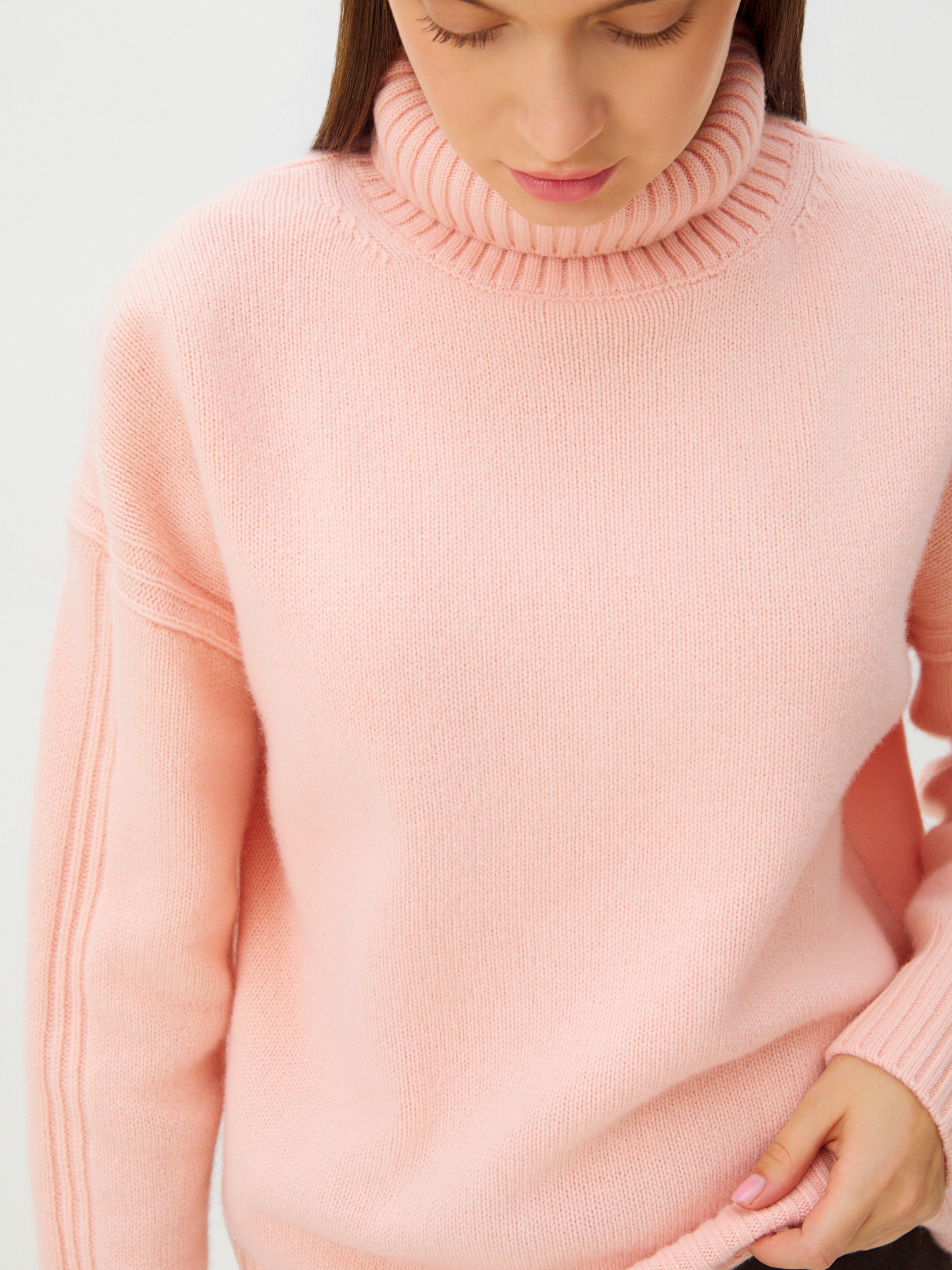 Женский свитер MAISON DAVID 4269374, бежево-розовый