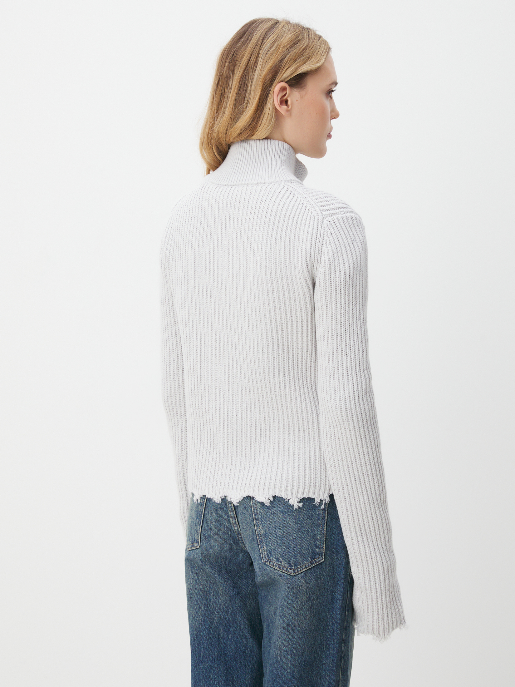 Женский кардиган MAISON DAVID 4449961, бледно-серый