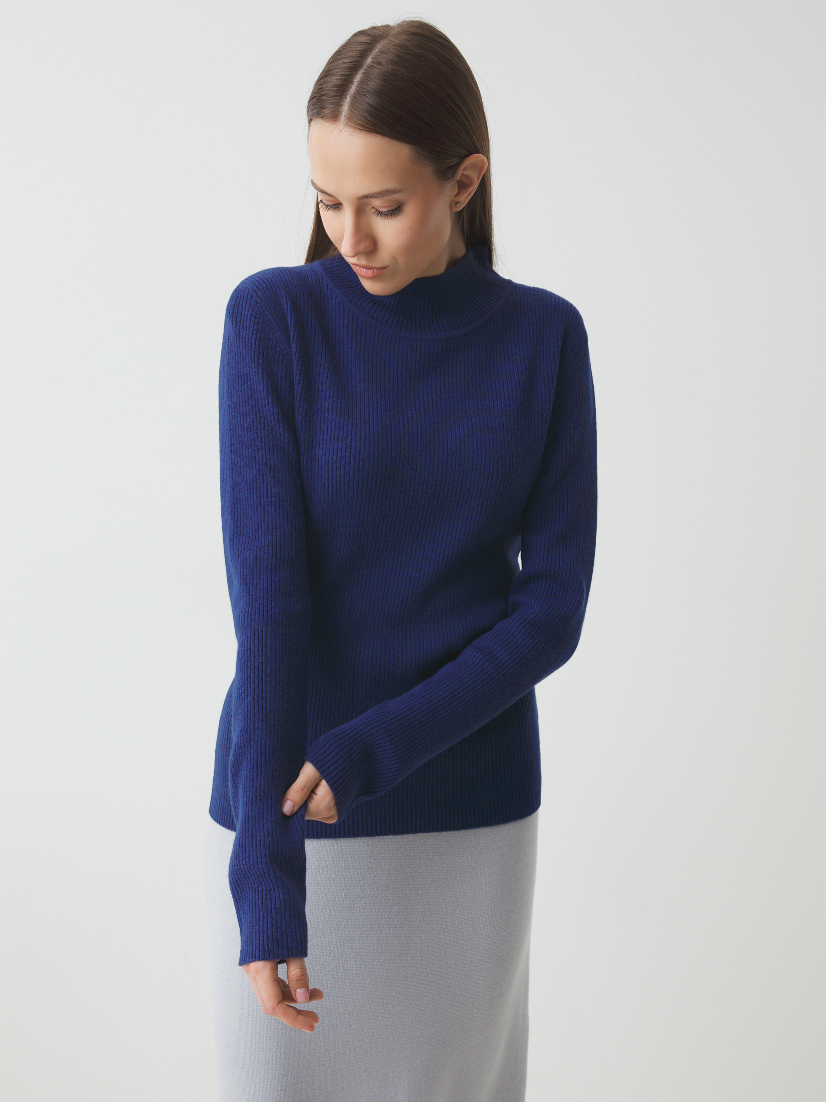 Женский джемпер MAISON DAVID 4400668, сапфировый