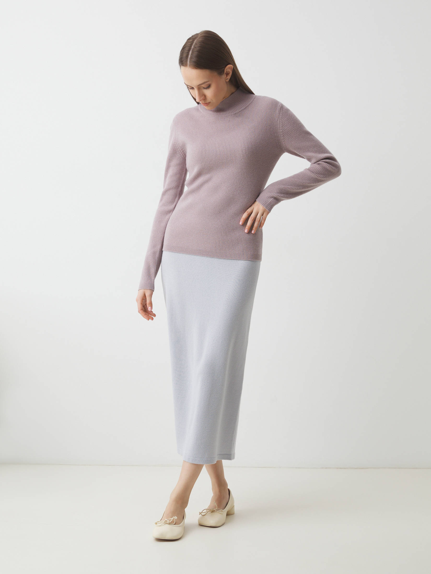 Женский джемпер MAISON DAVID 4400626, фиолетово-серый