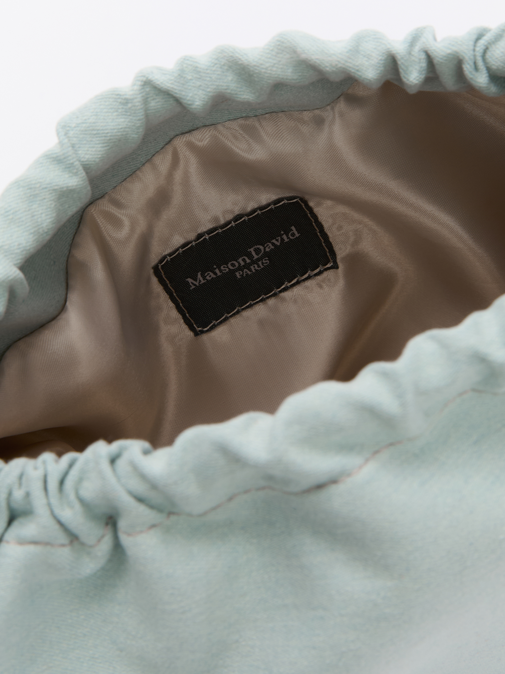 Женская сумка MAISON DAVID 4354480, бледно-голубой