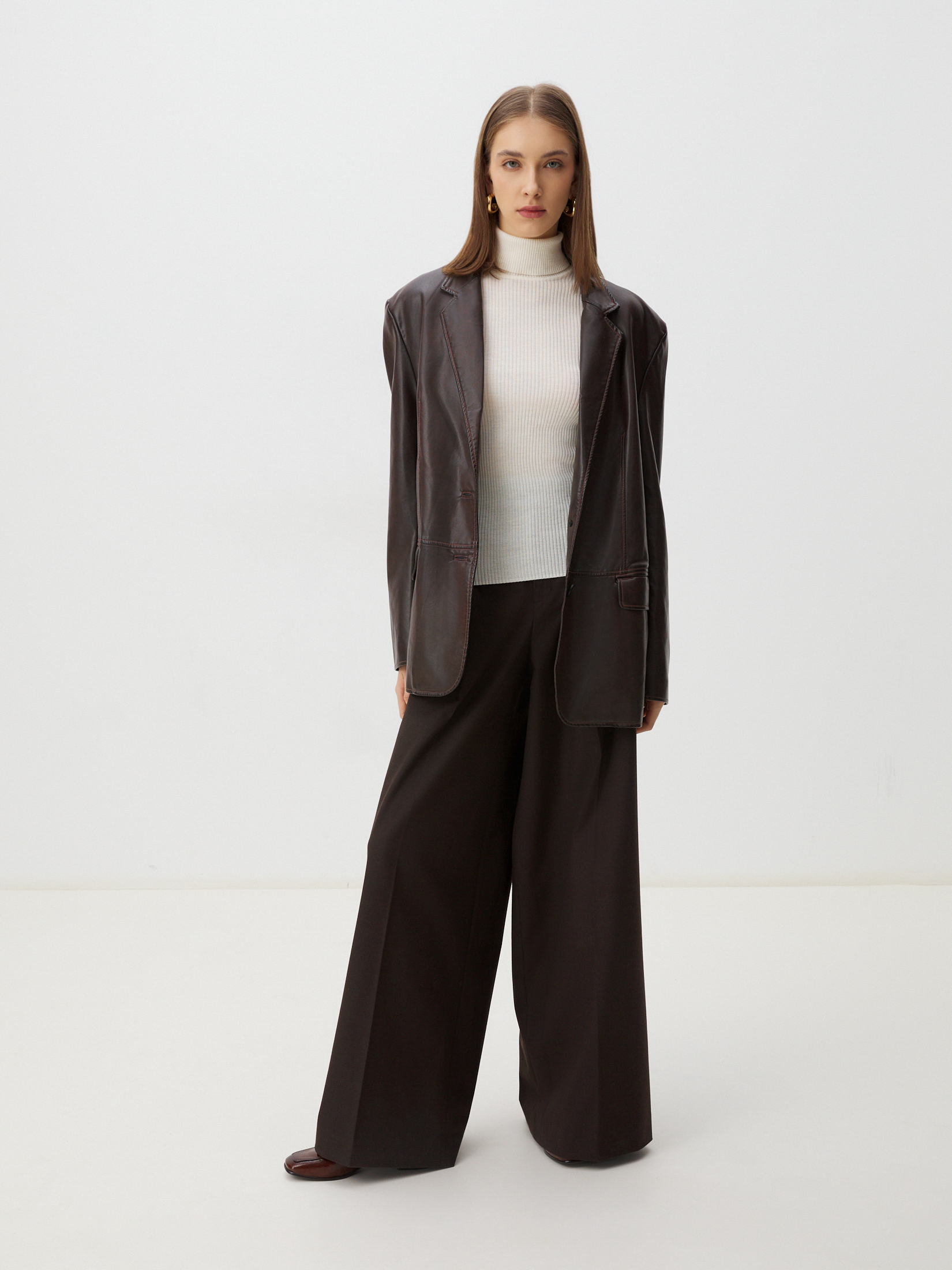 Женская водолазка MAISON DAVID 3348434, молочно-белый