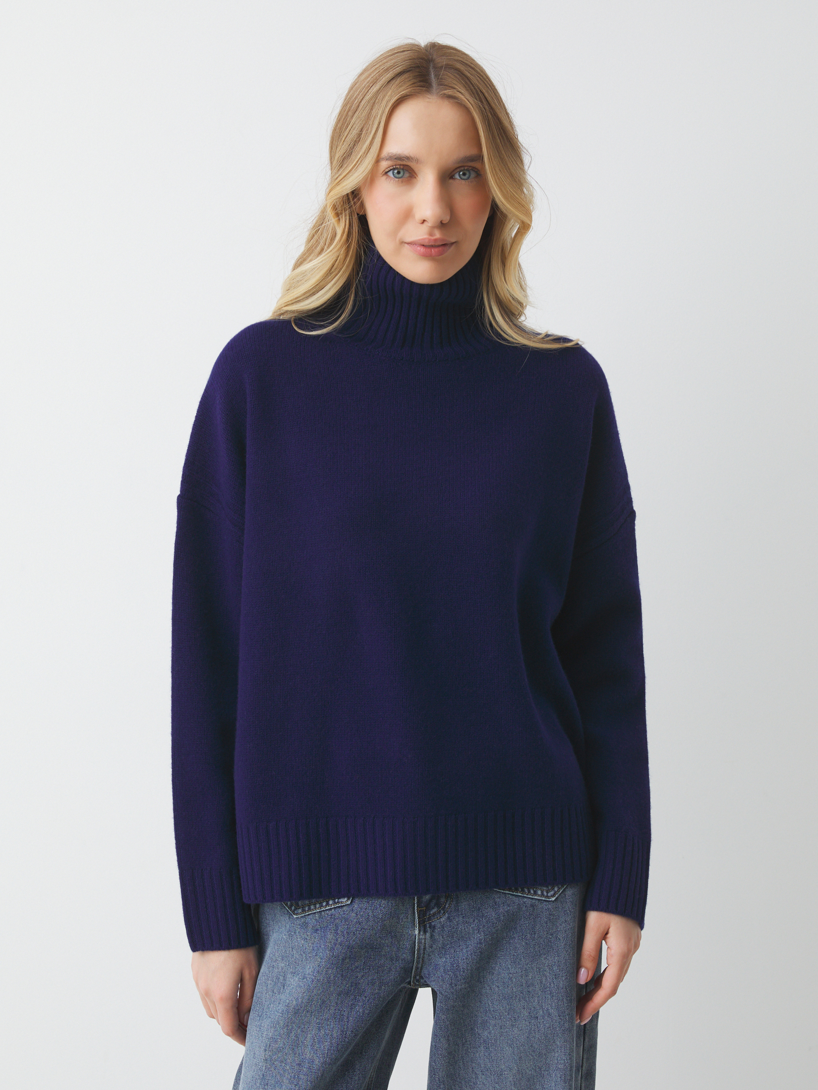 Женский свитер MAISON DAVID 4381823, сапфировый