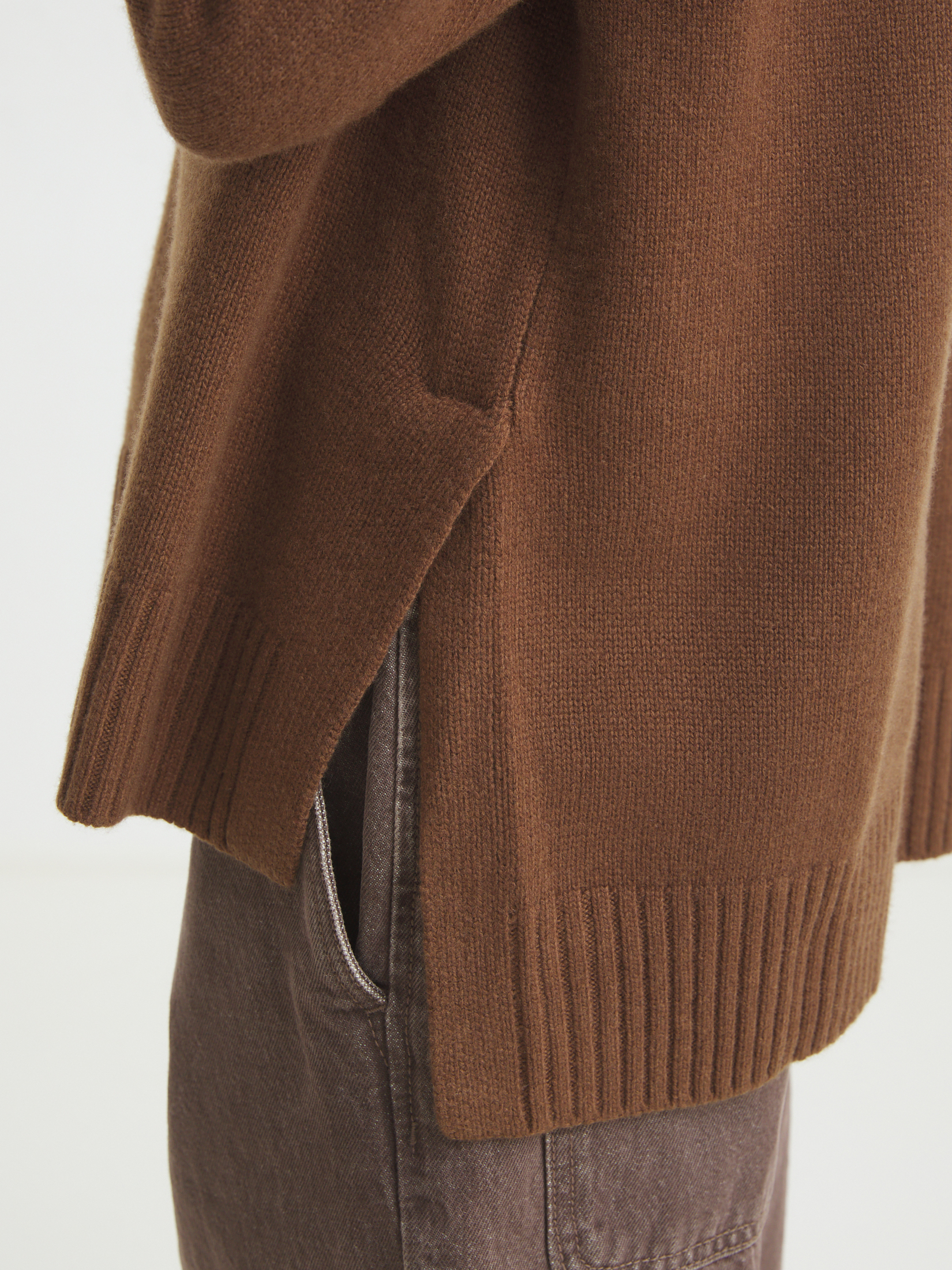 Женский свитер MAISON DAVID 4309285, коричневый