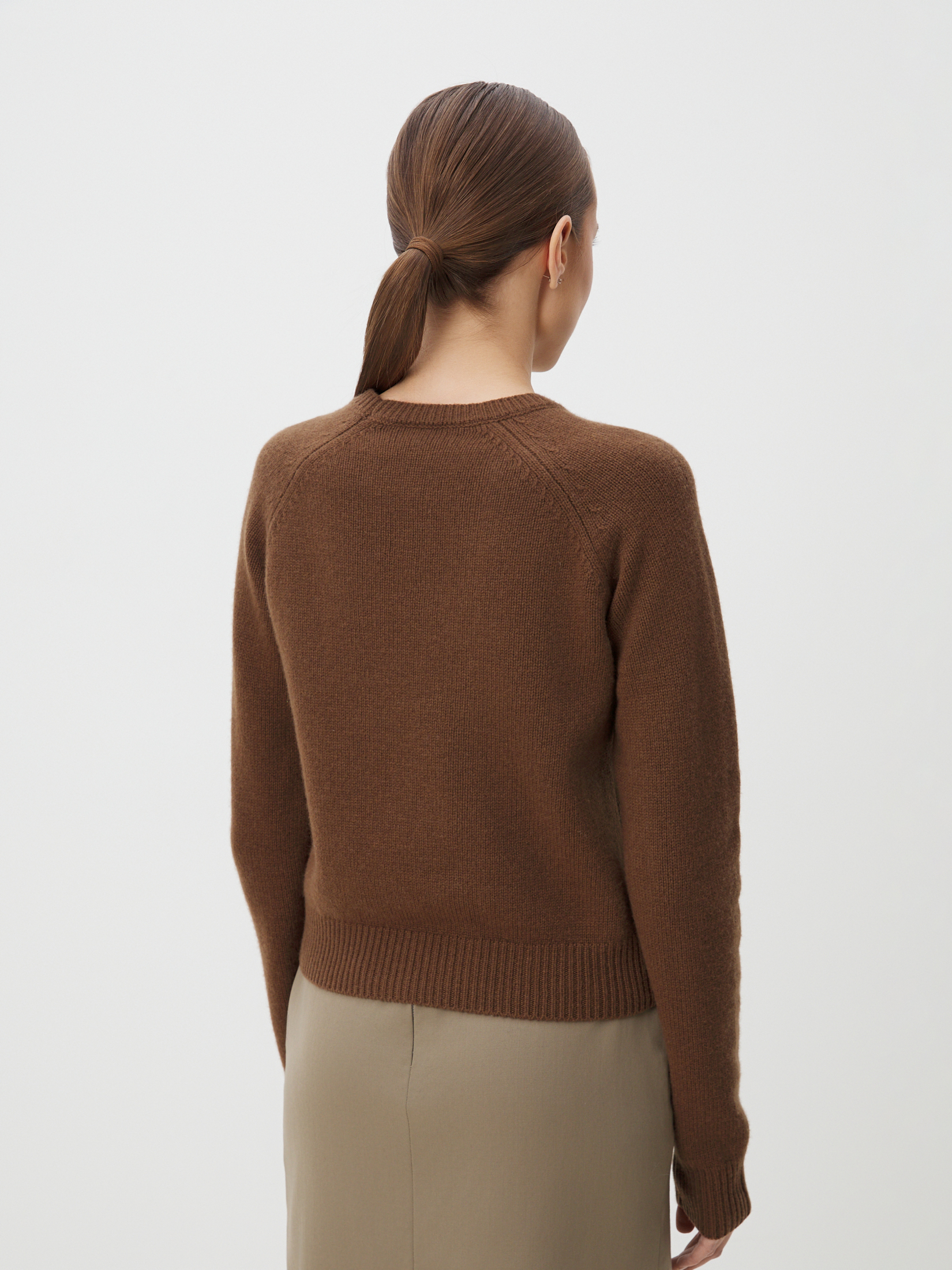 Женский джемпер MAISON DAVID 4406709, коричневый