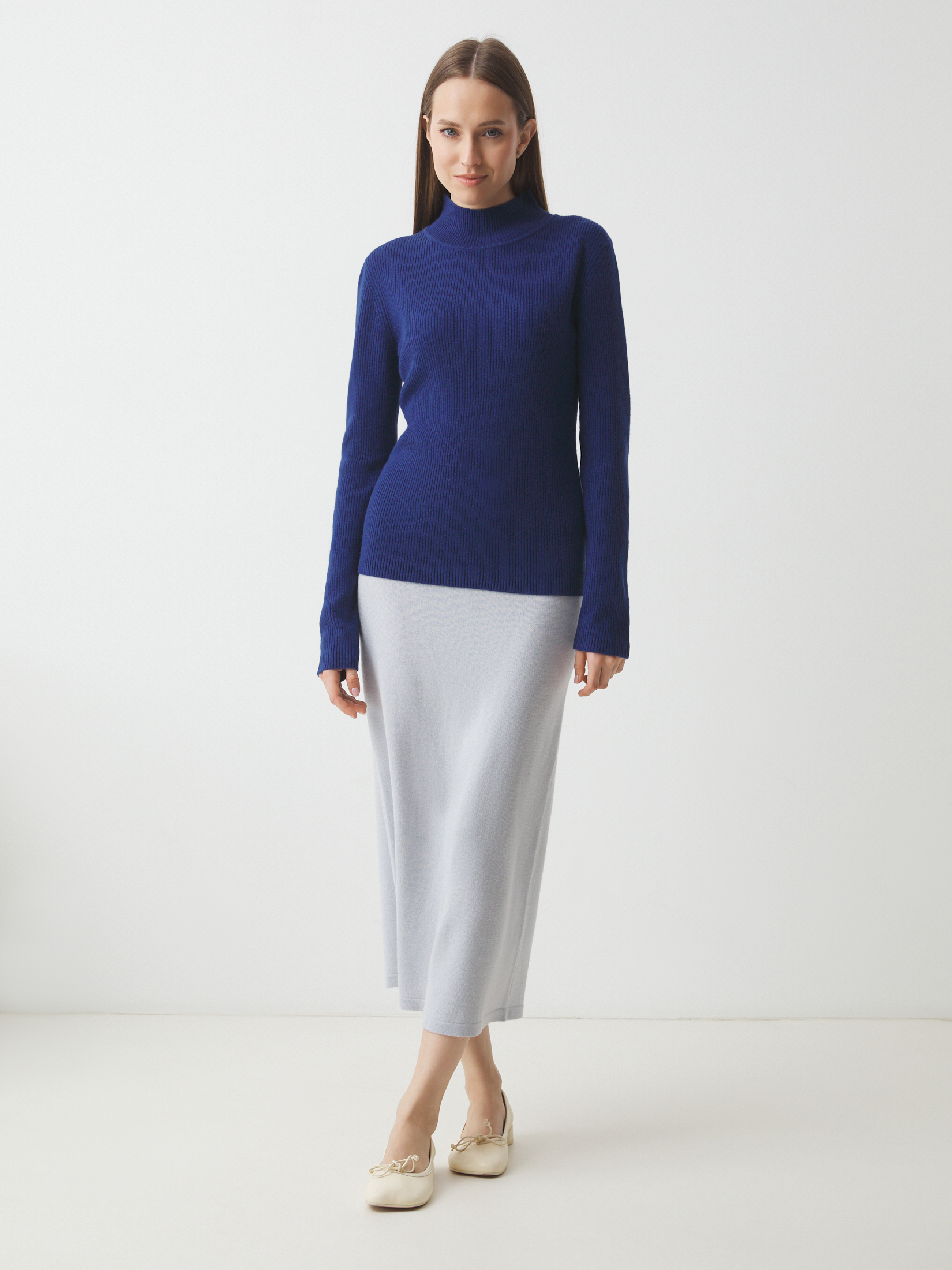 Женский джемпер MAISON DAVID 4400668, сапфировый