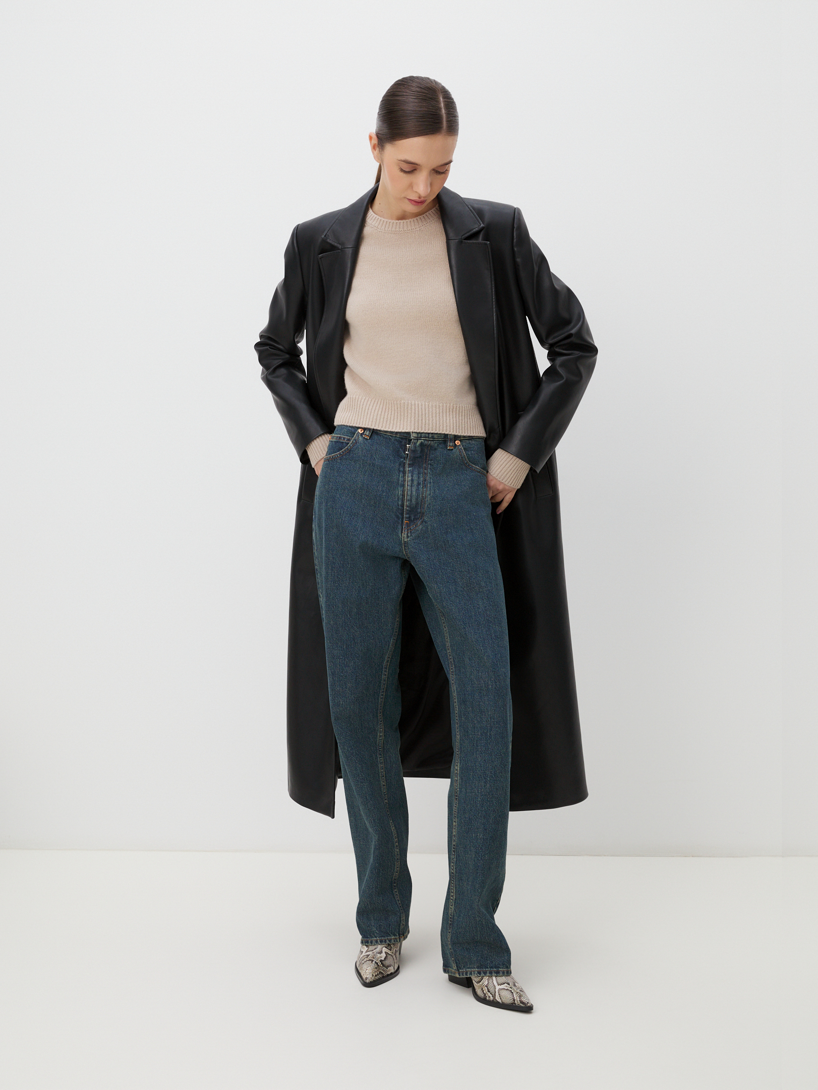 Женский джемпер MAISON DAVID 4406723, серовато-бежевый