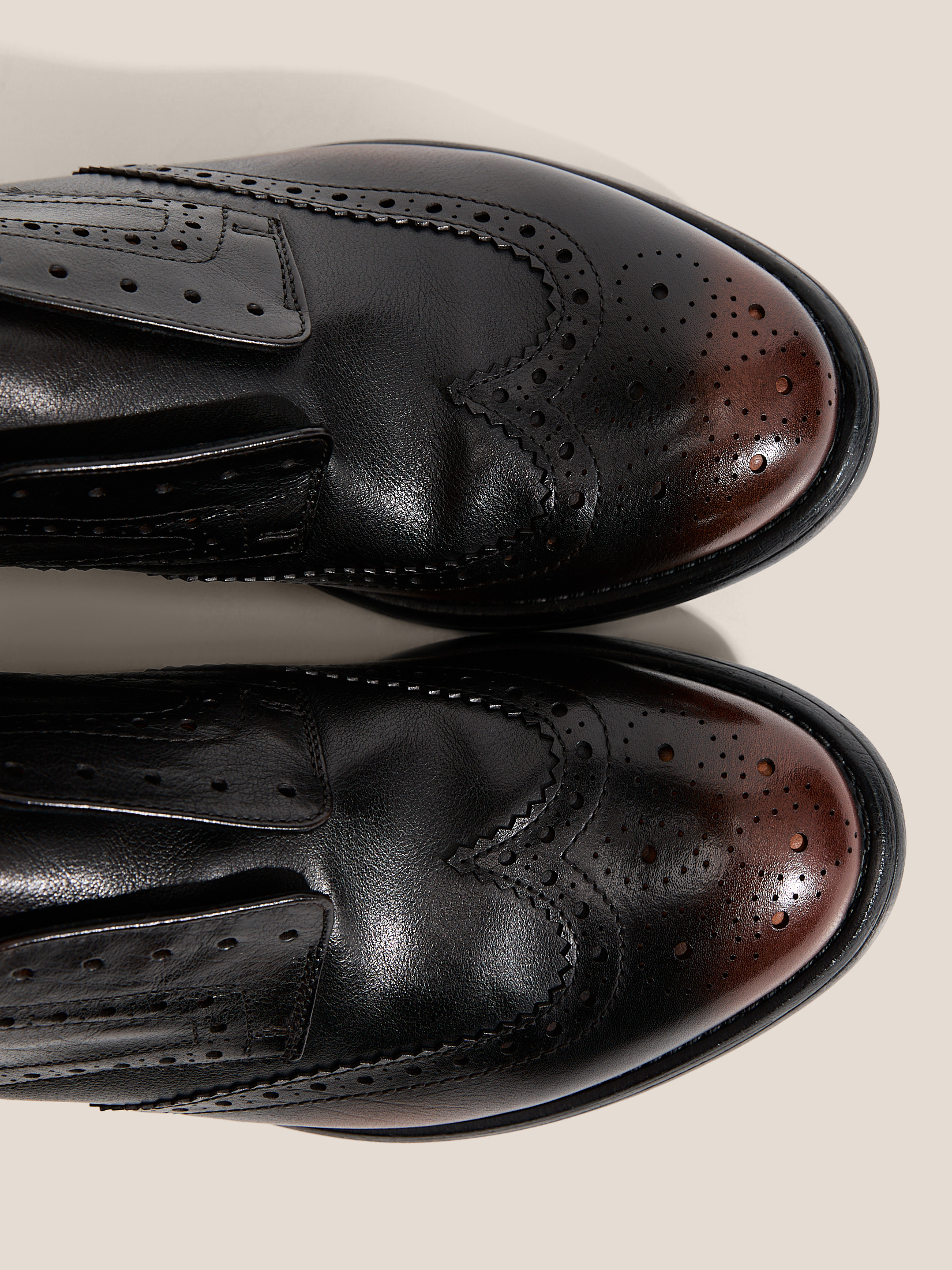 Мужские броги TENDANCE 4583013, оранжево-коричневый