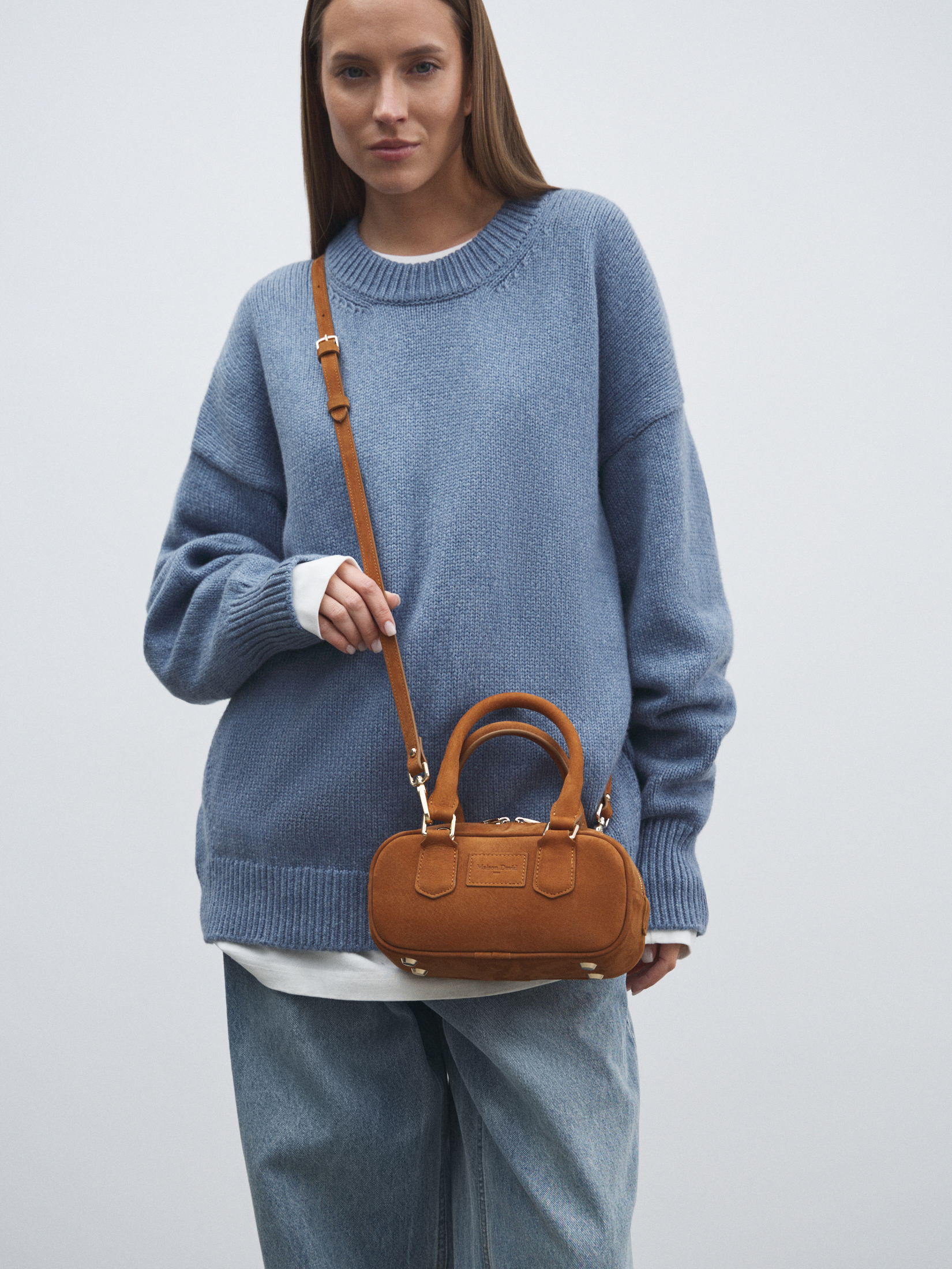 Женская сумка MAISON DAVID 4798730, коричнево-оранжевый