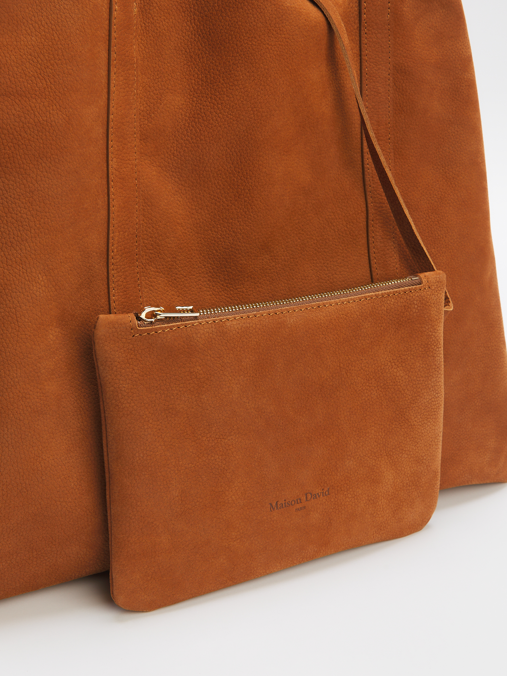 Женский шоппер MAISON DAVID 4661402, коричнево-оранжевый