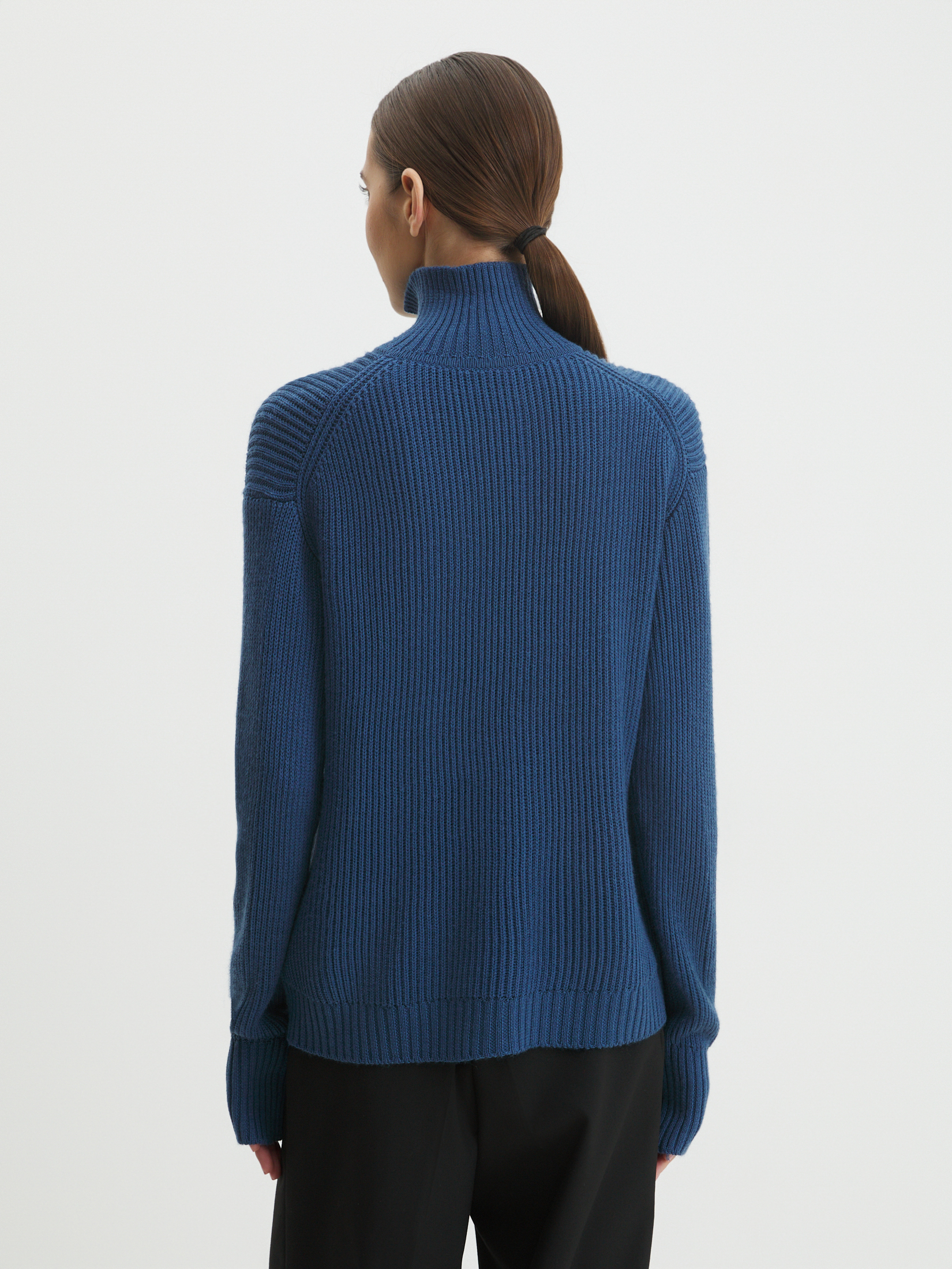 Женский свитер MAISON DAVID 4406525, синий