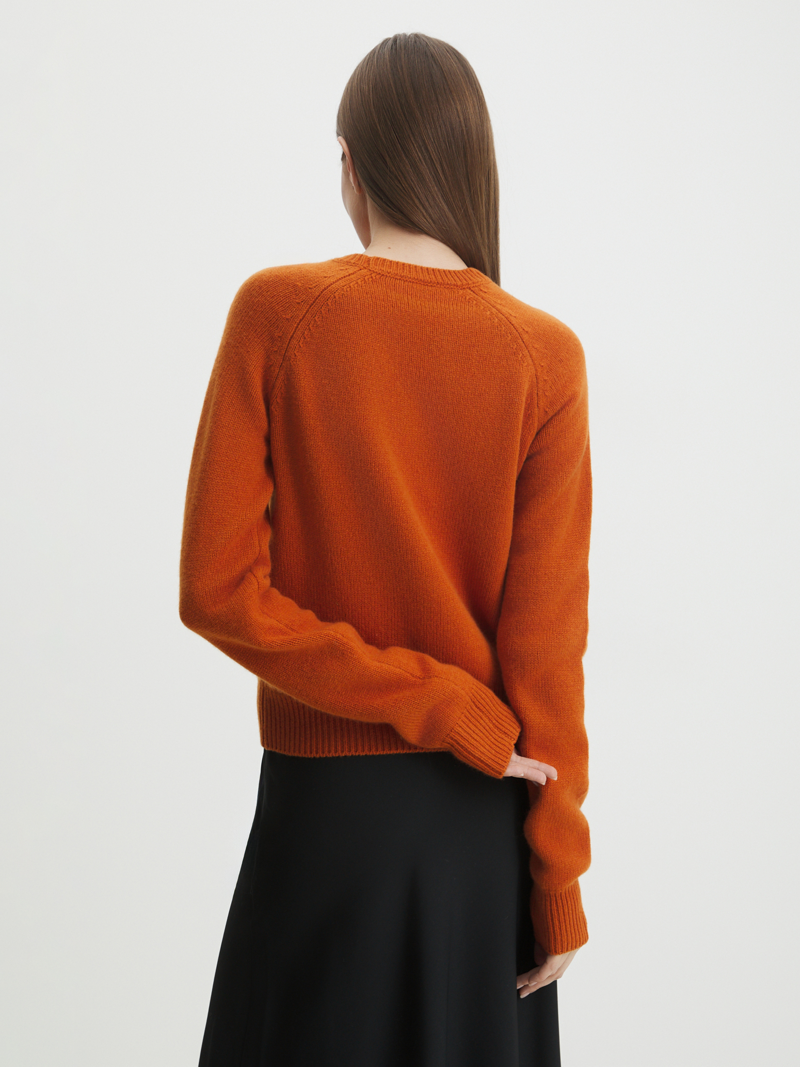 Женский джемпер MAISON DAVID 4406758, темно-оранжевый