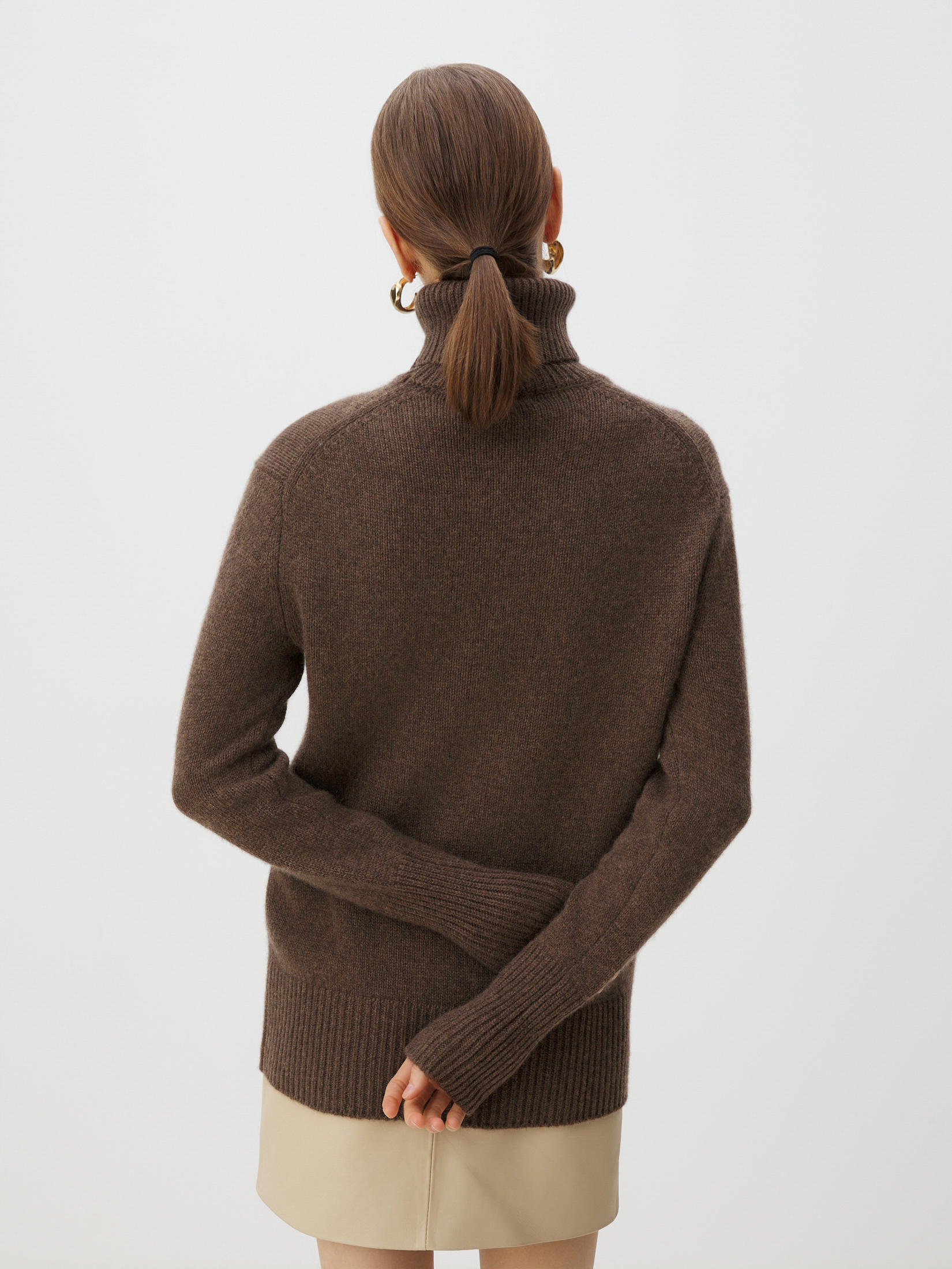 Женский свитер MAISON DAVID 3841739, темно-коричневый