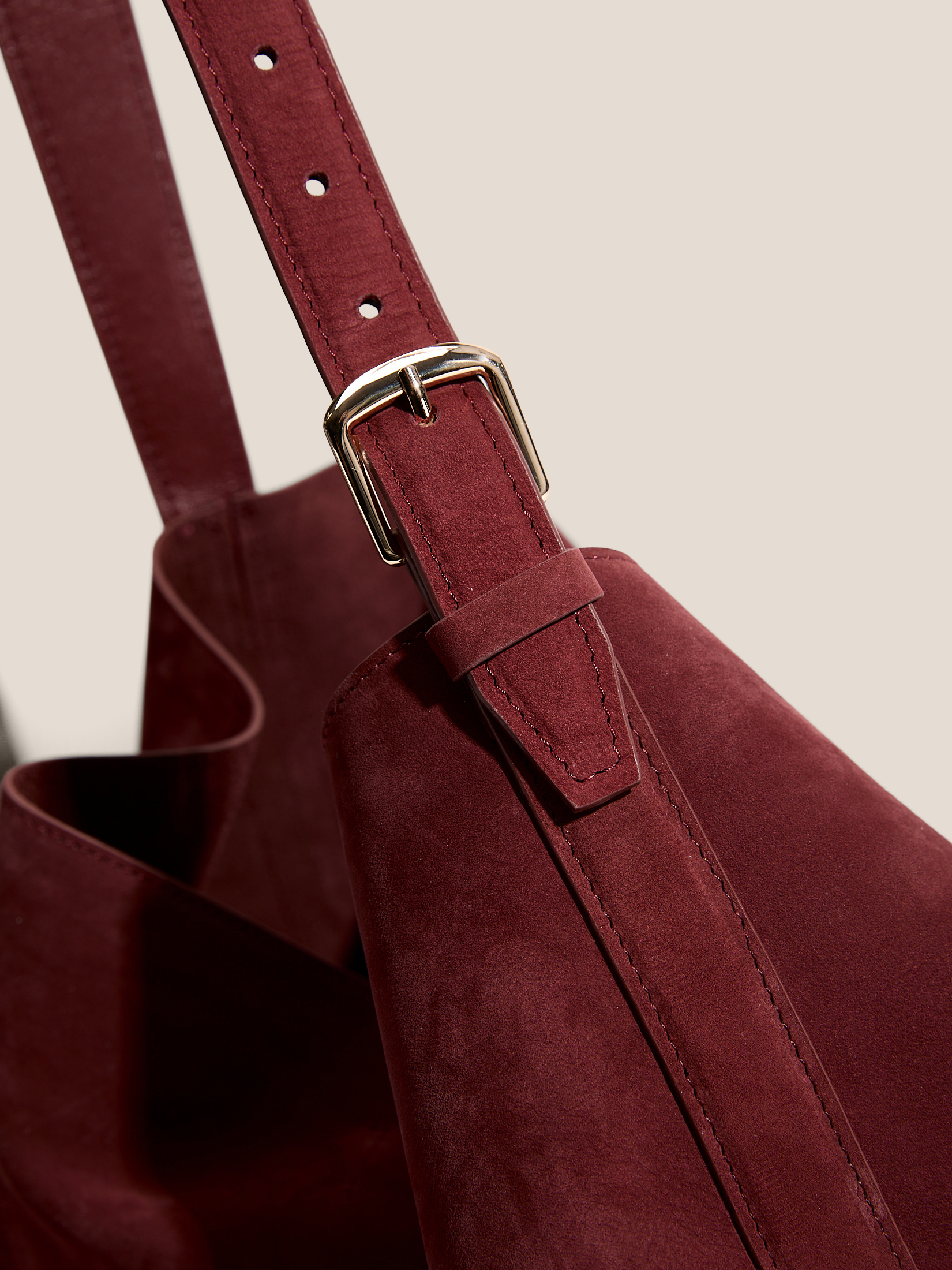 Женский шоппер MAISON DAVID 4856198, бордовый