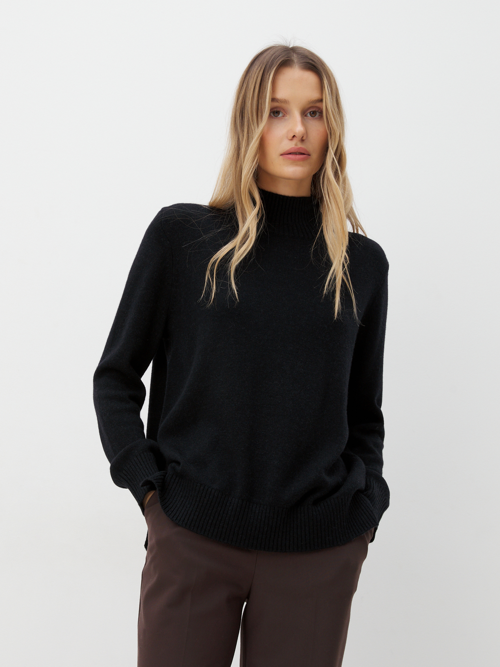 Женский свитер MAISON DAVID 4332181, черный