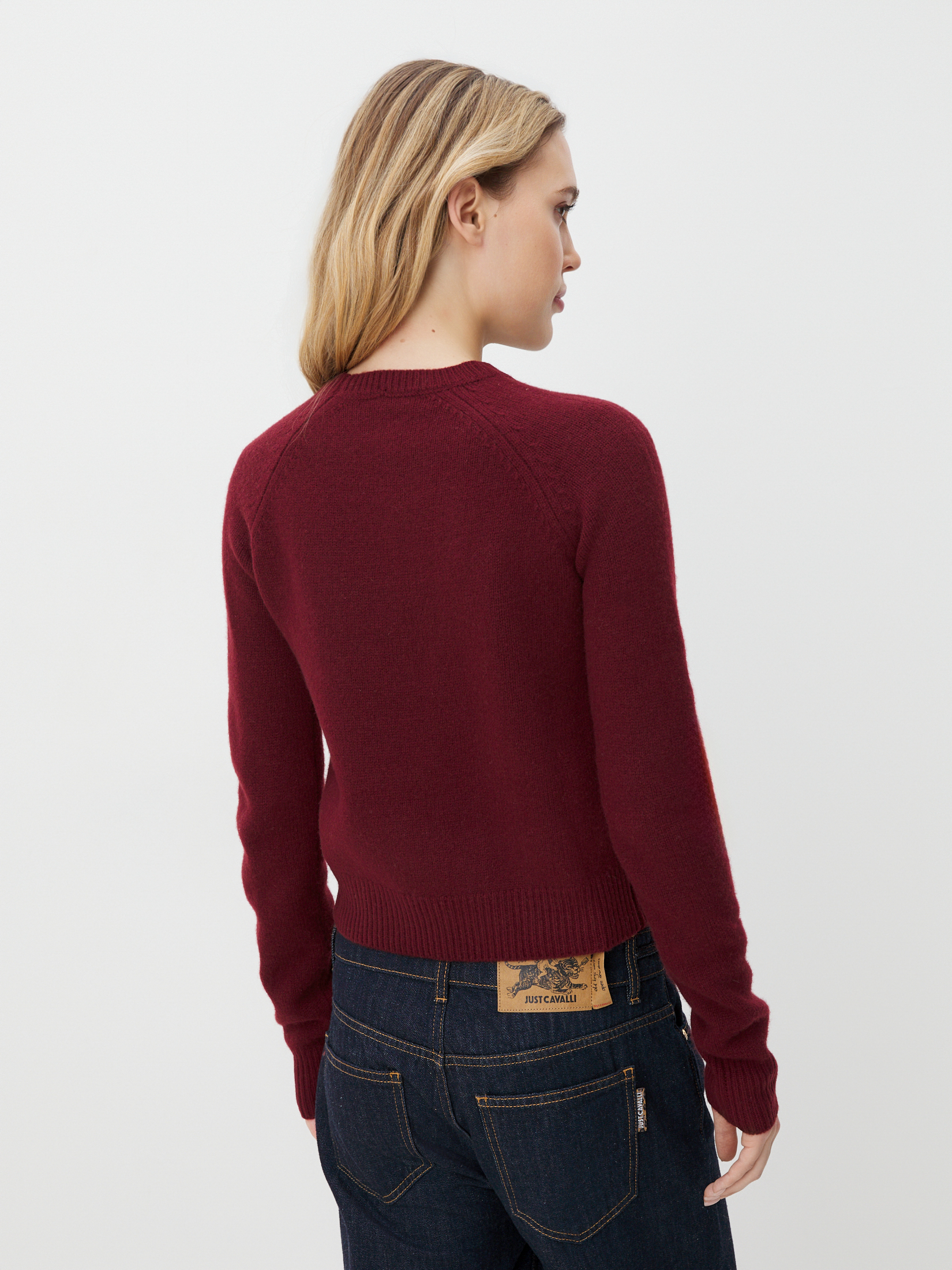 Женский джемпер MAISON DAVID 4406744, бордовый