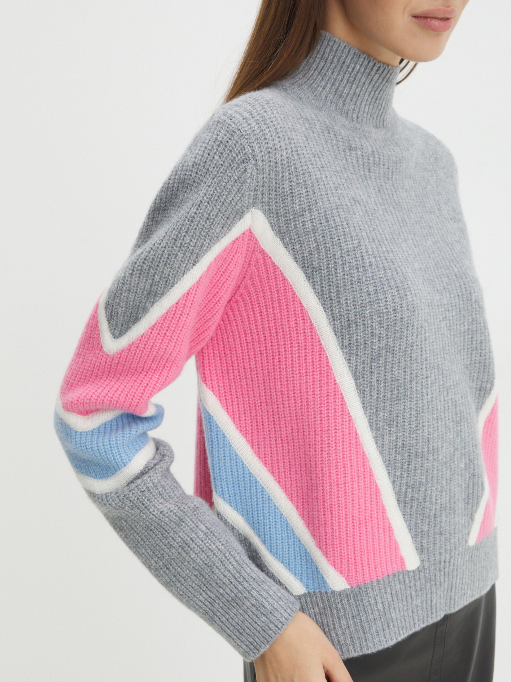 Женский свитер MAISON DAVID 3841774, серый