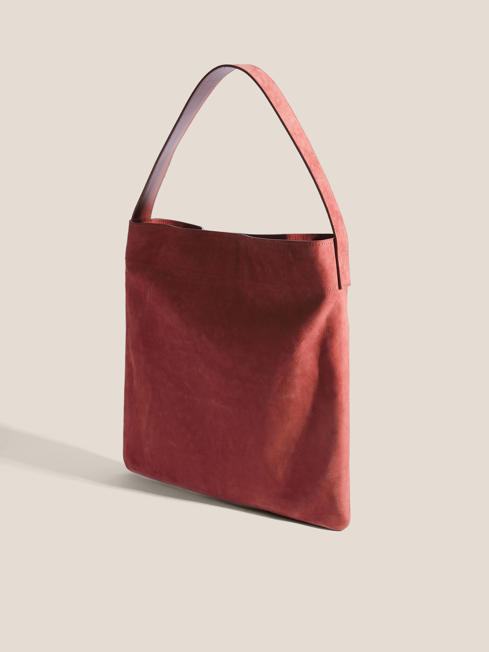 Женский шоппер MAISON DAVID 4646786, коричнево-красный