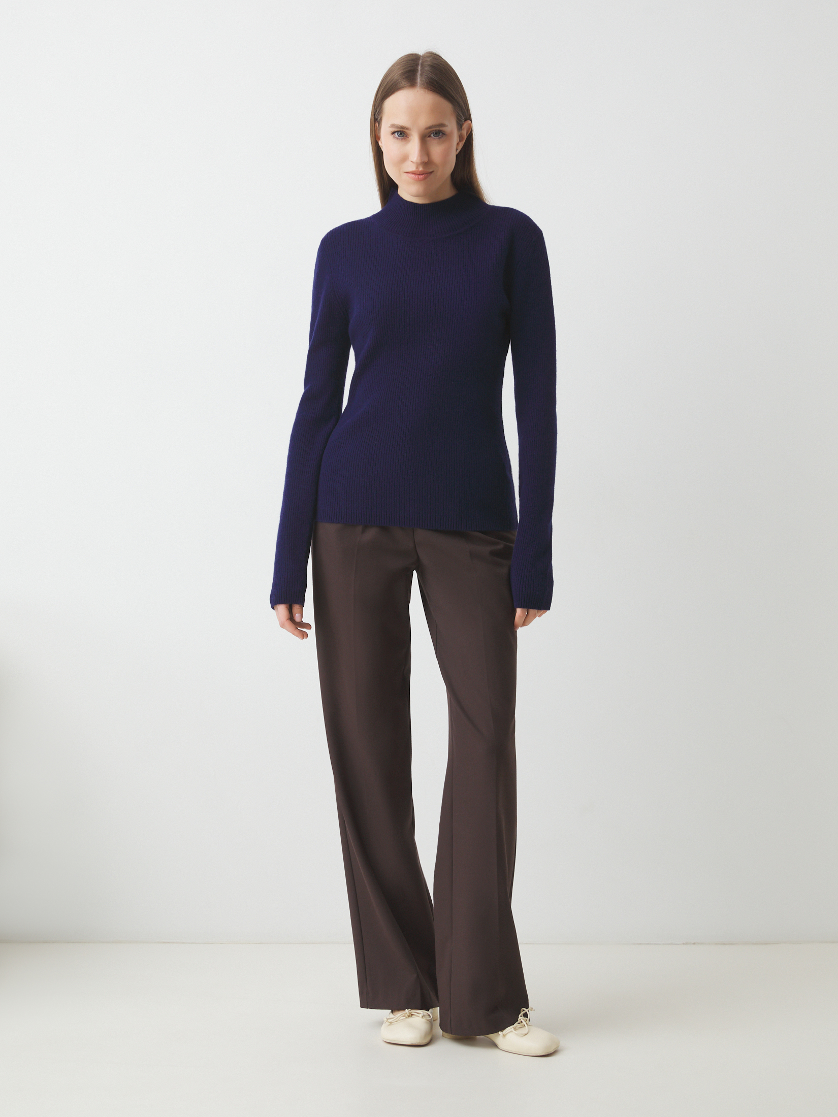 Женский джемпер MAISON DAVID 4400661, темно-синий