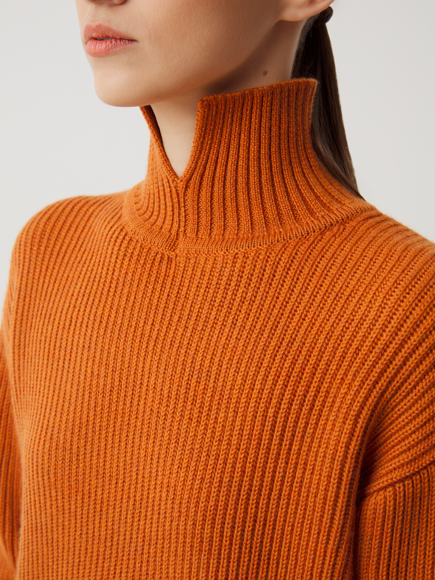 Женский свитер MAISON DAVID 4382053, темно-оранжевый