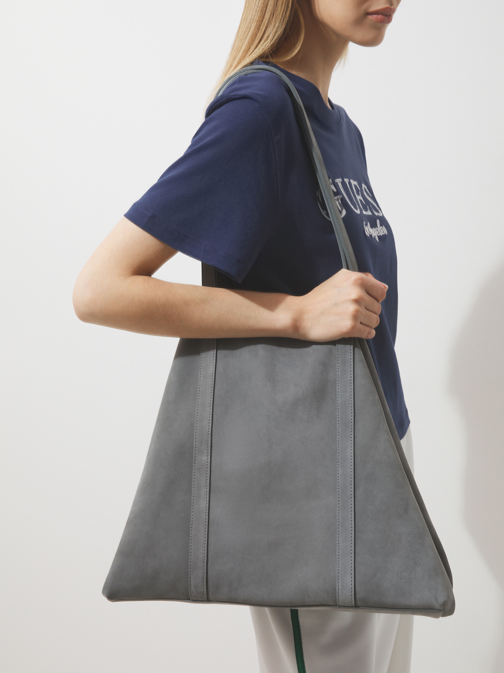 Женский шоппер MAISON DAVID 4661345, светло-серый