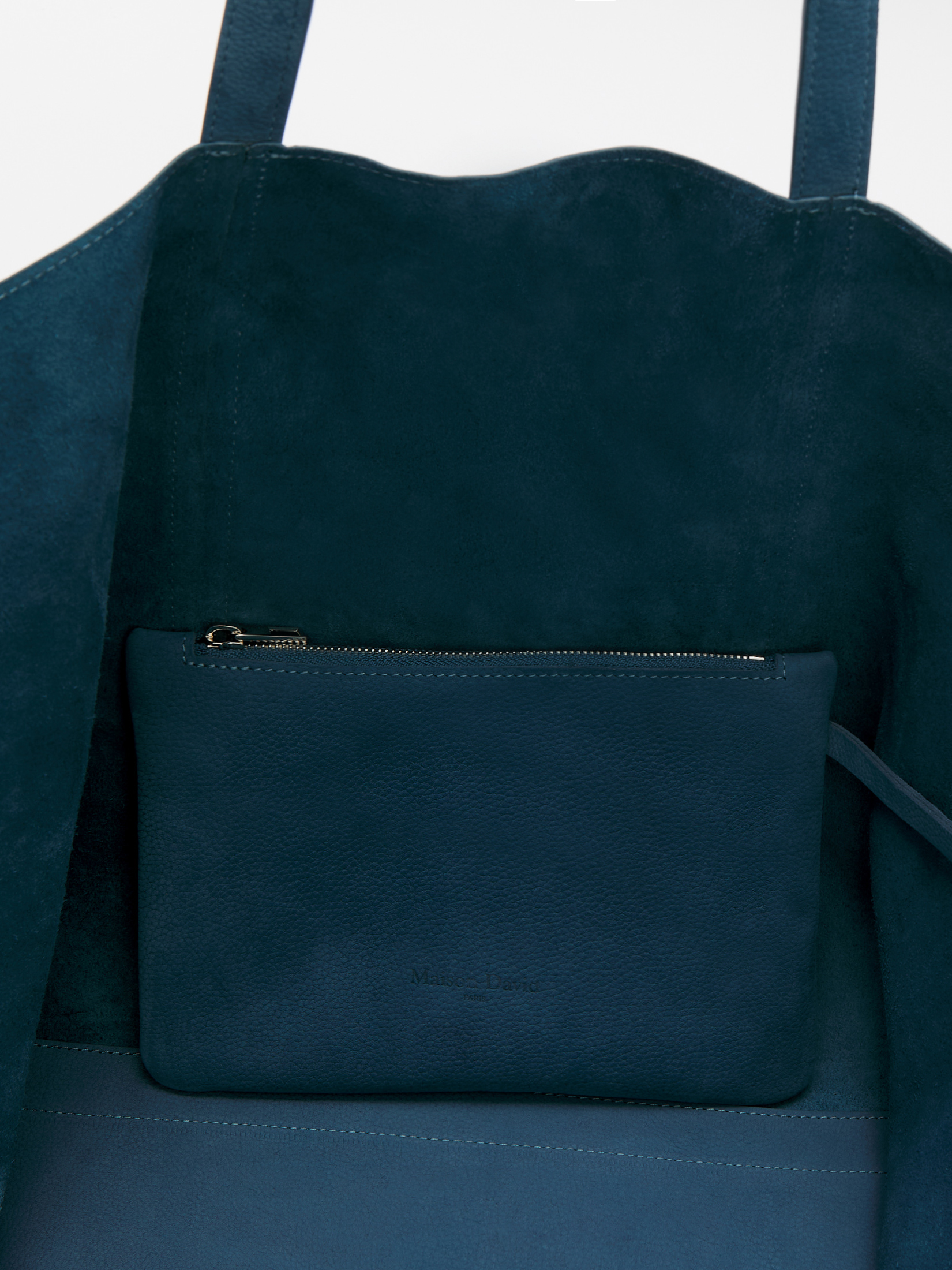 Женский шоппер MAISON DAVID 4661396, серо-голубой