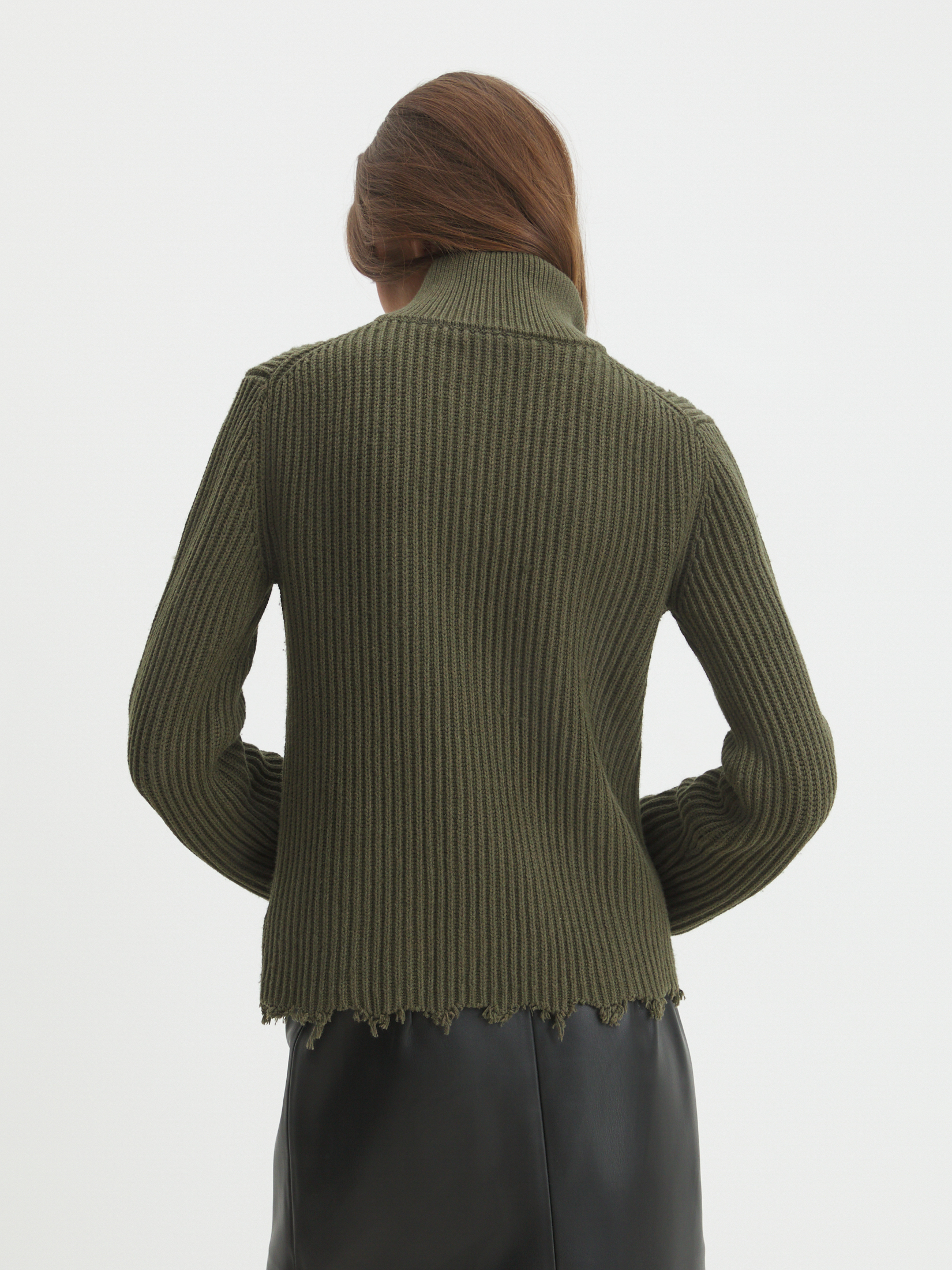 Женский кардиган MAISON DAVID 4449975, хаки