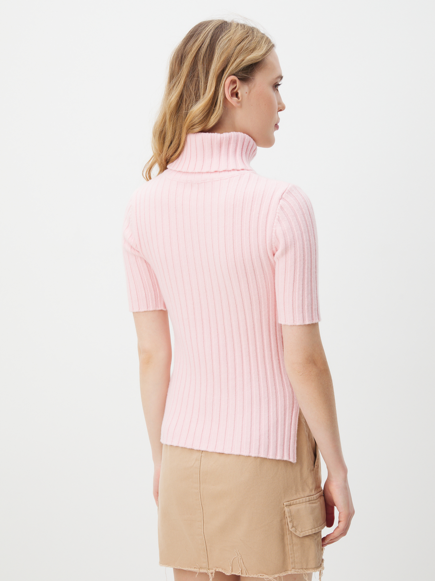 Женская водолазка MAISON DAVID 4450836, светло-розовый