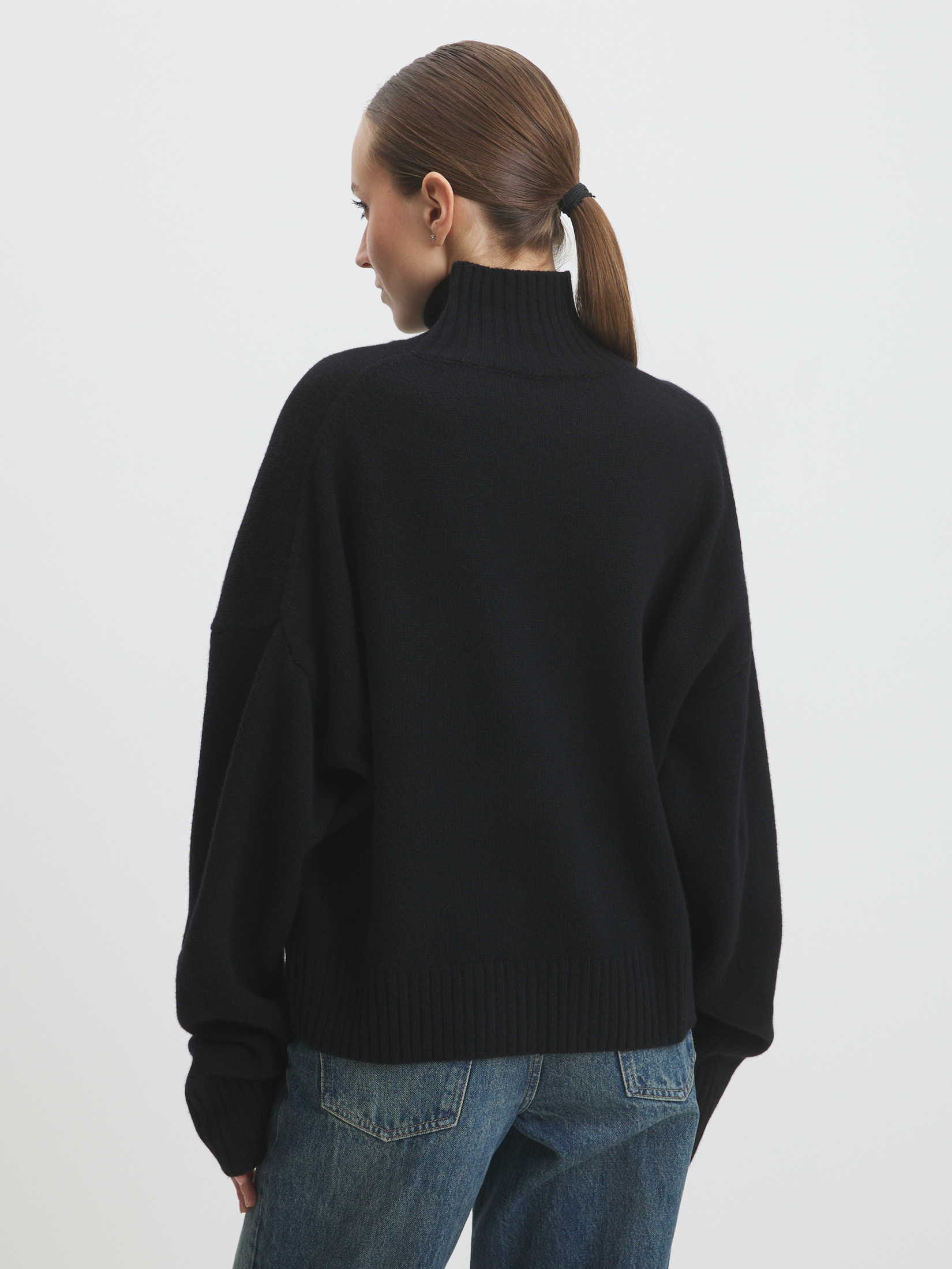 Женский свитер MAISON DAVID 4449995, черный