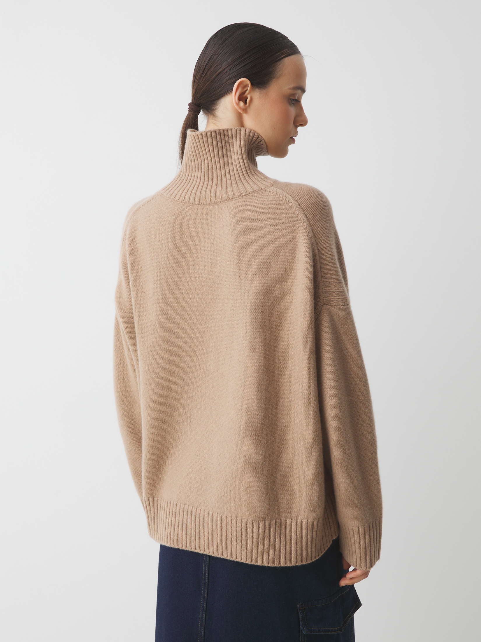 Женский свитер MAISON DAVID 4381808, темно-бежевый