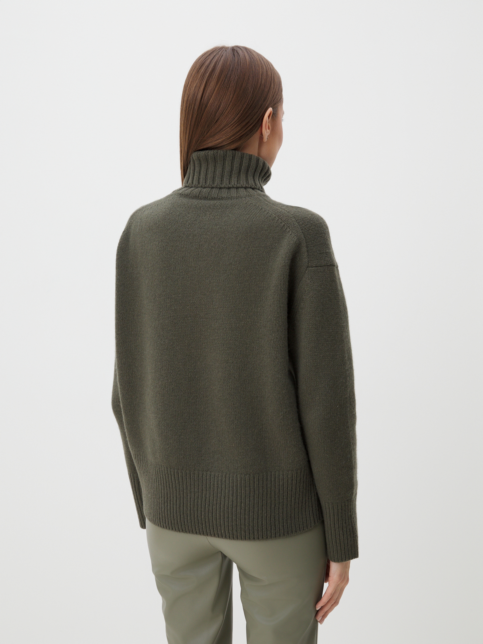 Женский свитер MAISON DAVID 4406673, серо-зеленый