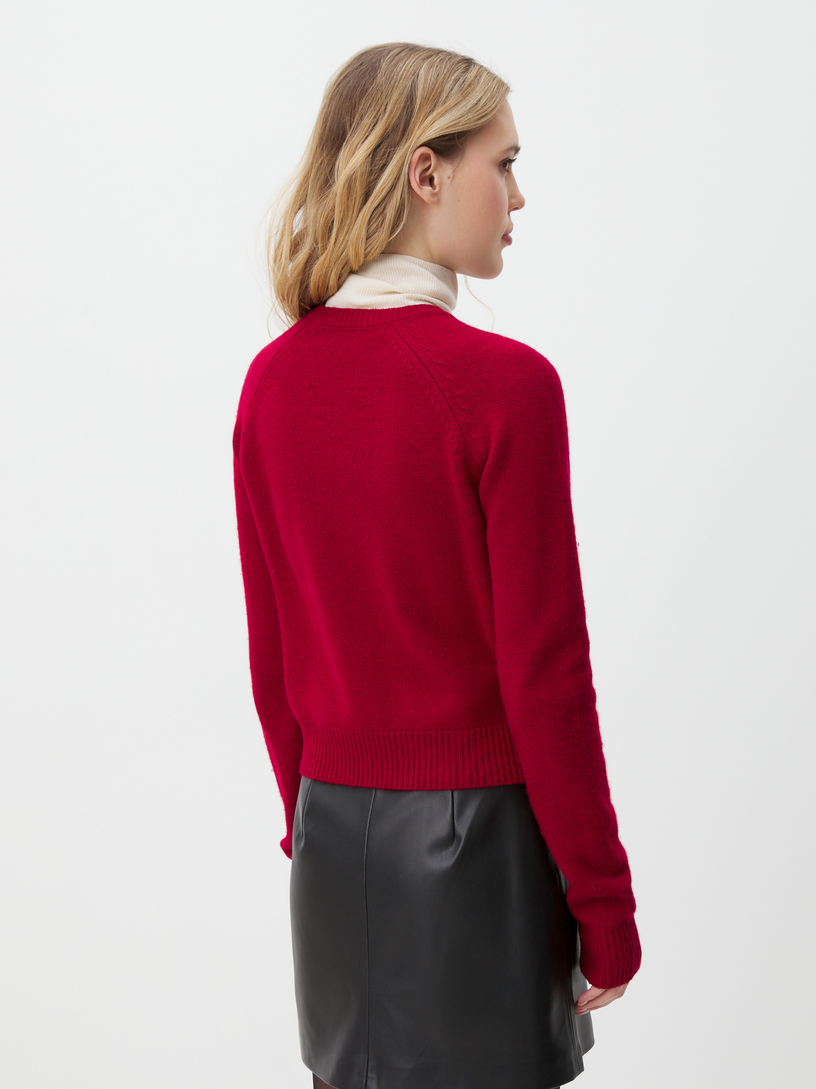 Женский джемпер MAISON DAVID 4406751, рубиновый