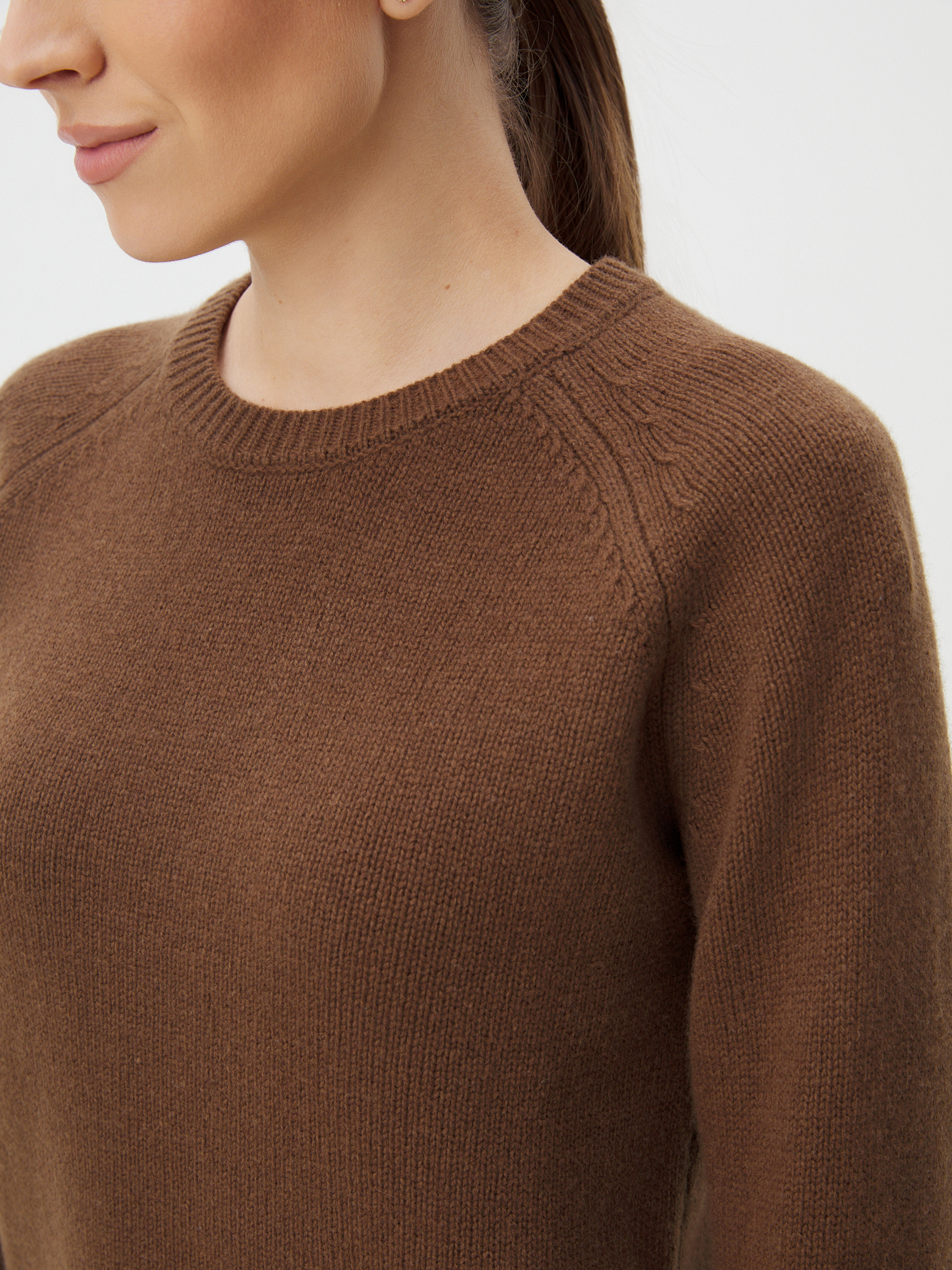 Женский джемпер MAISON DAVID 4406709, коричневый