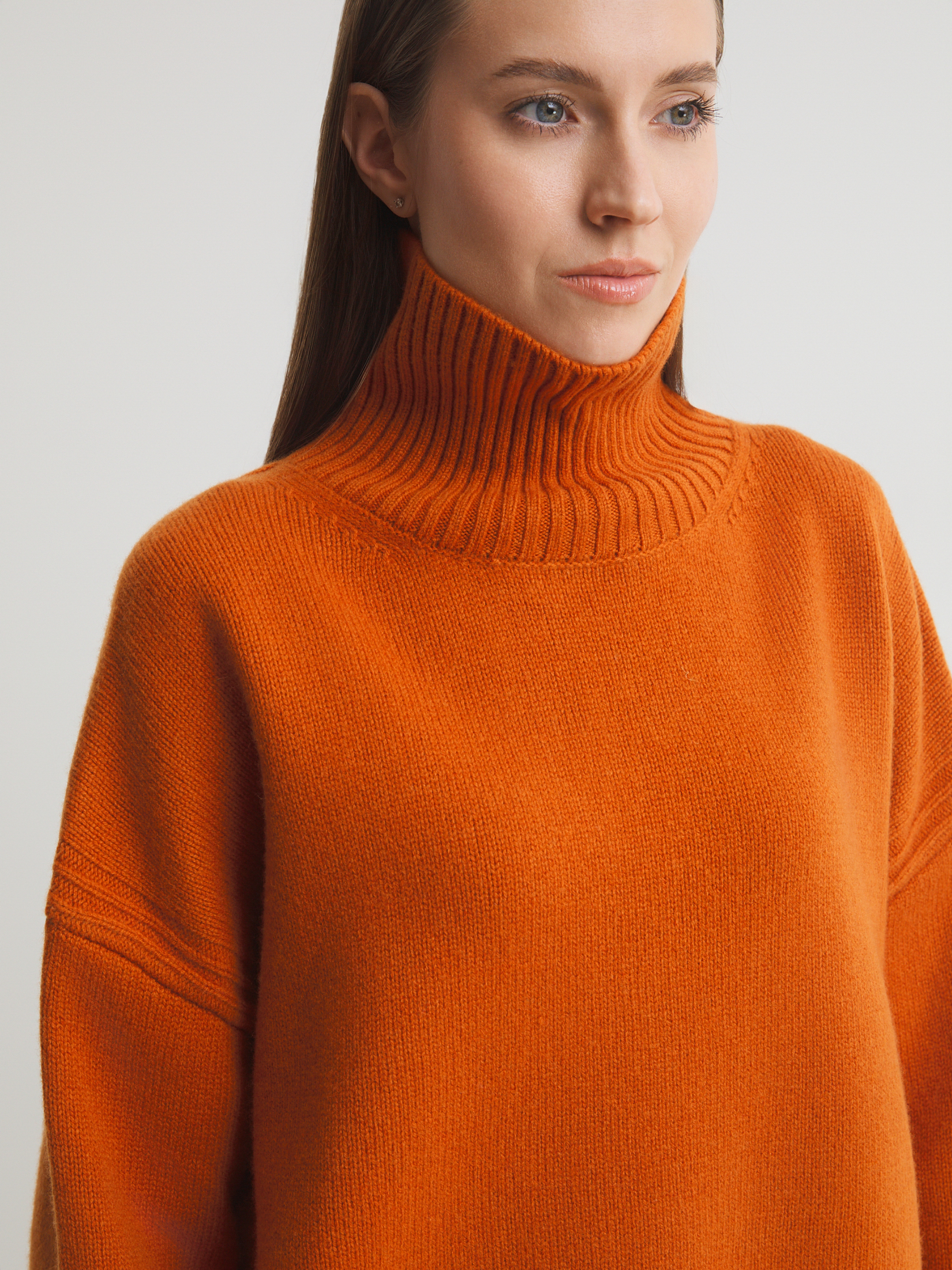 Женский свитер MAISON DAVID 4381743, темно-оранжевый