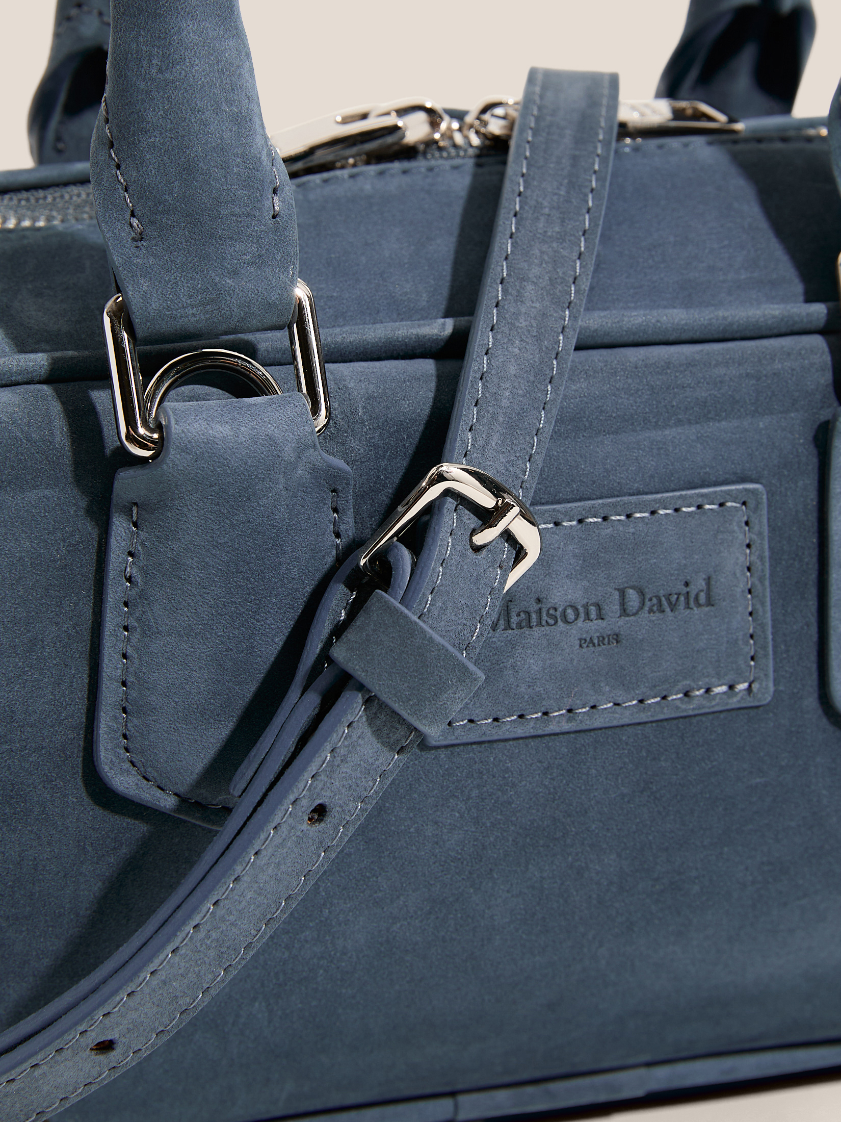 Женская сумка MAISON DAVID 4792439, серовато-синий