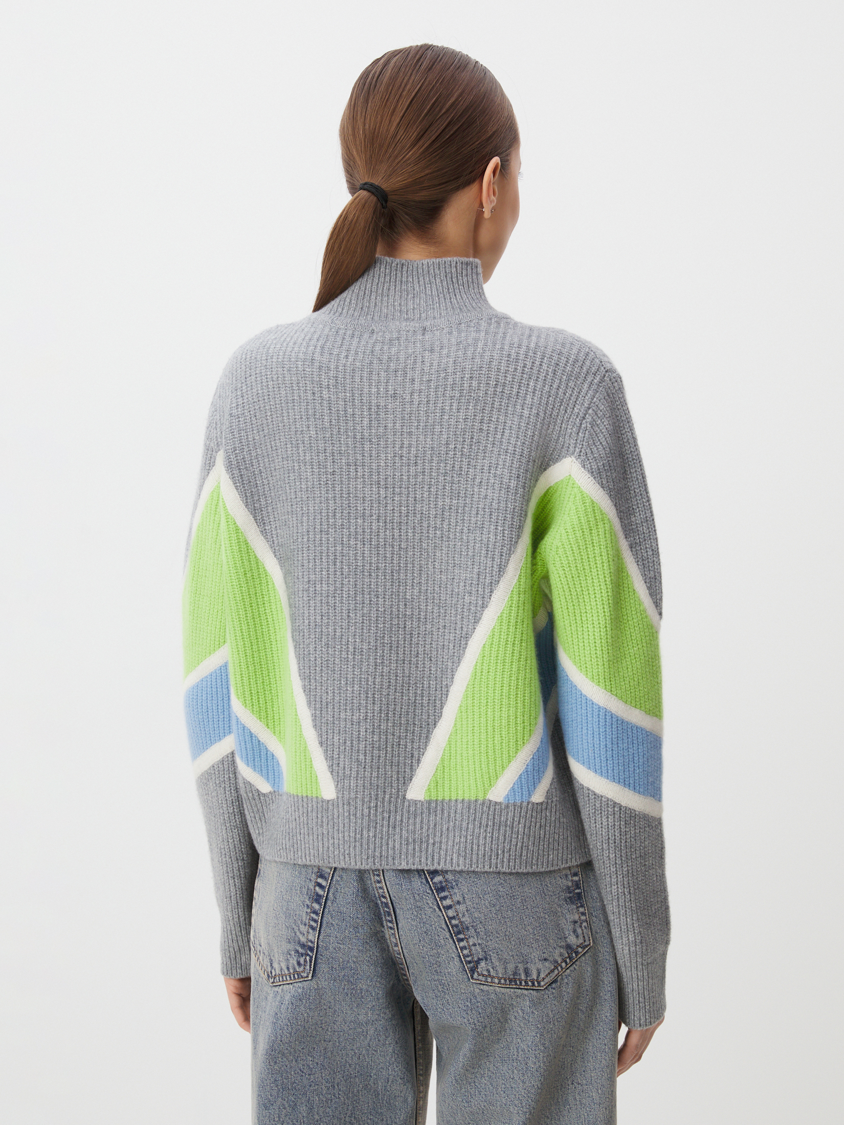 Женский свитер MAISON DAVID 3841770, серый