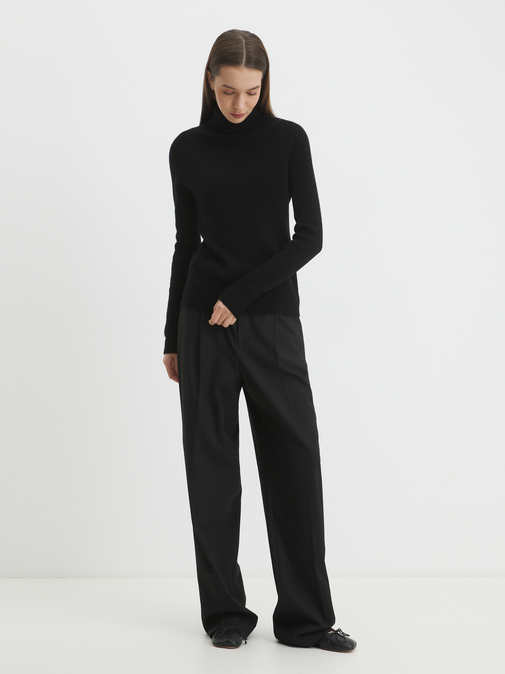 Женская водолазка MAISON DAVID 4269510, черный