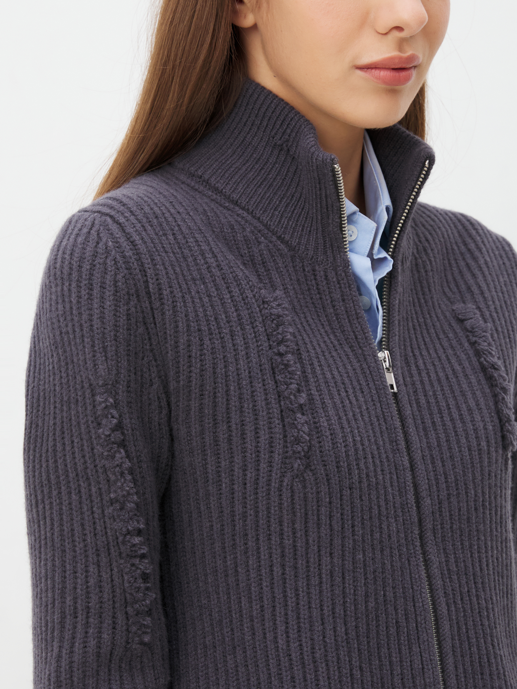 Женский кардиган MAISON DAVID 4351090, антрацитовый