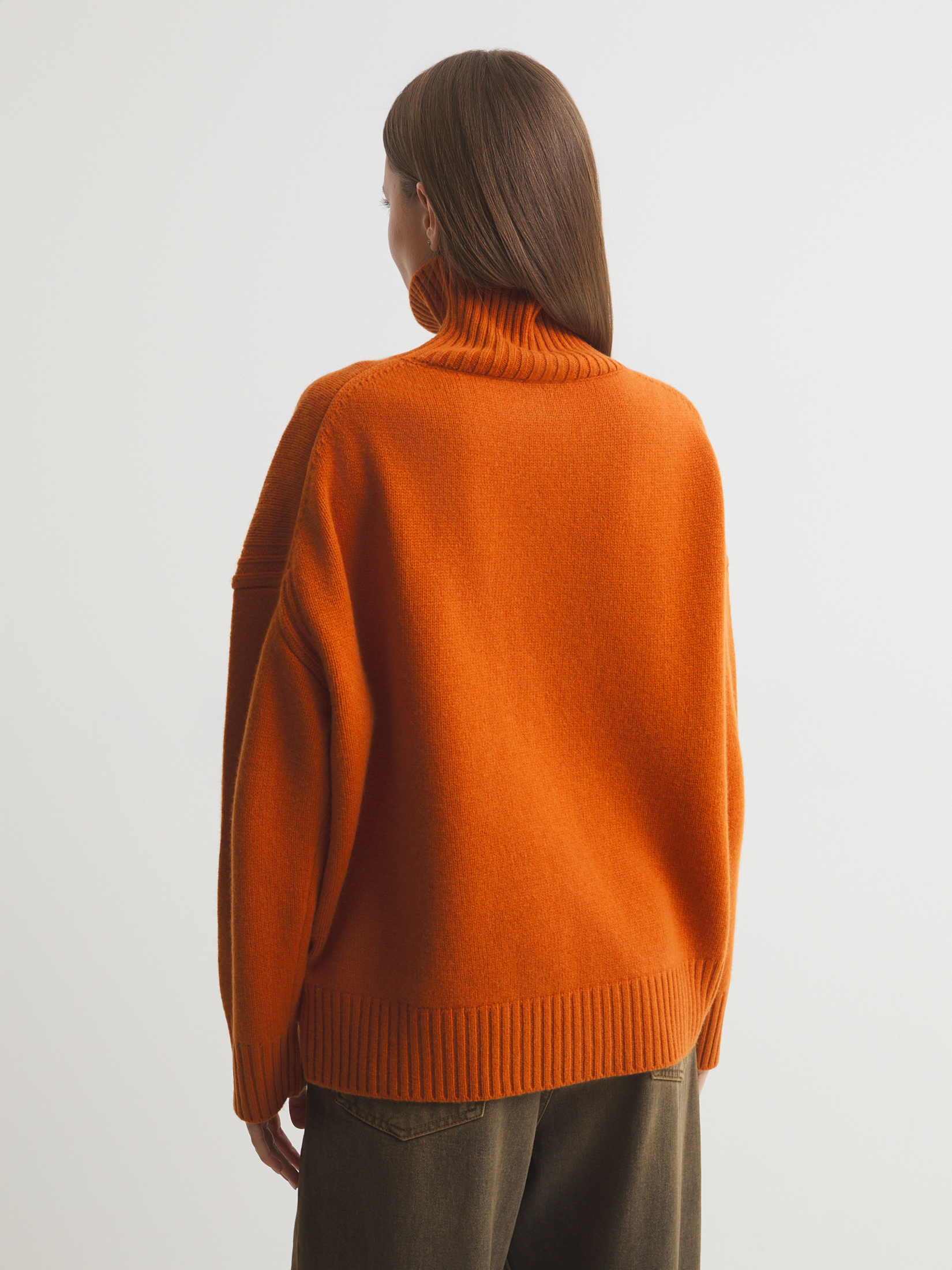 Женский свитер MAISON DAVID 4381743, темно-оранжевый