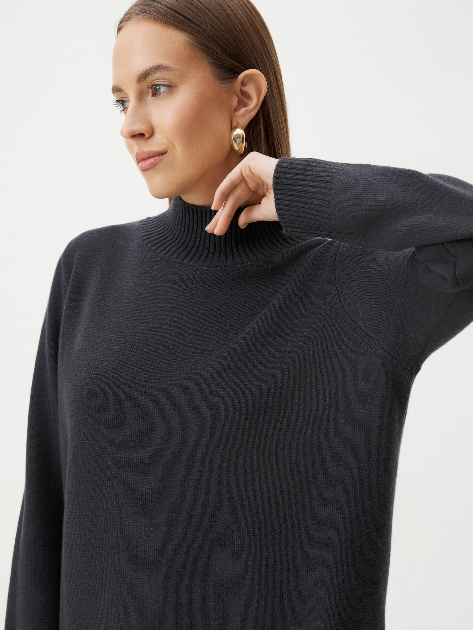 Женский свитер MAISON DAVID 4332178, темно-серый