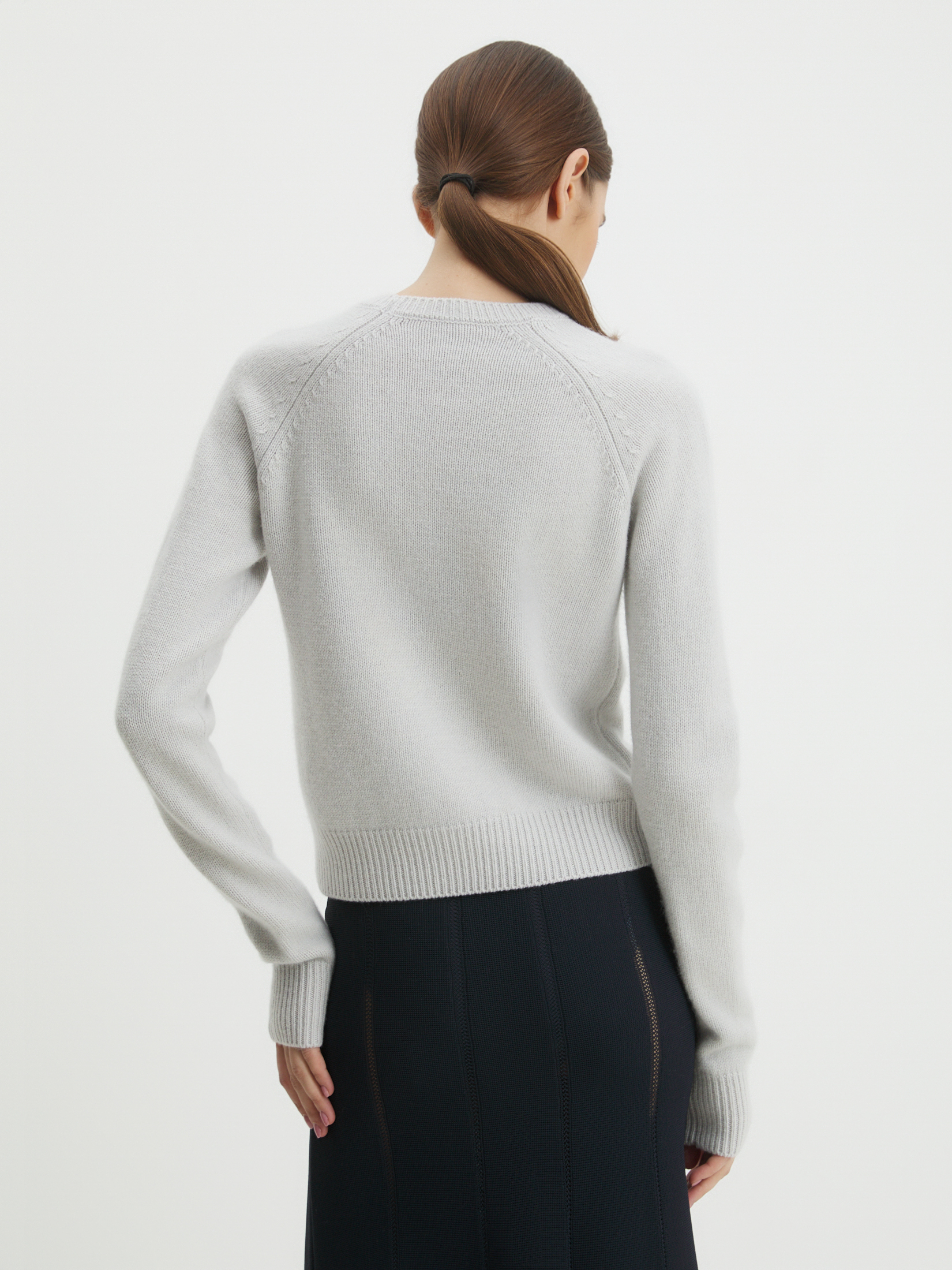 Женский джемпер MAISON DAVID 4406765, бледно-серый