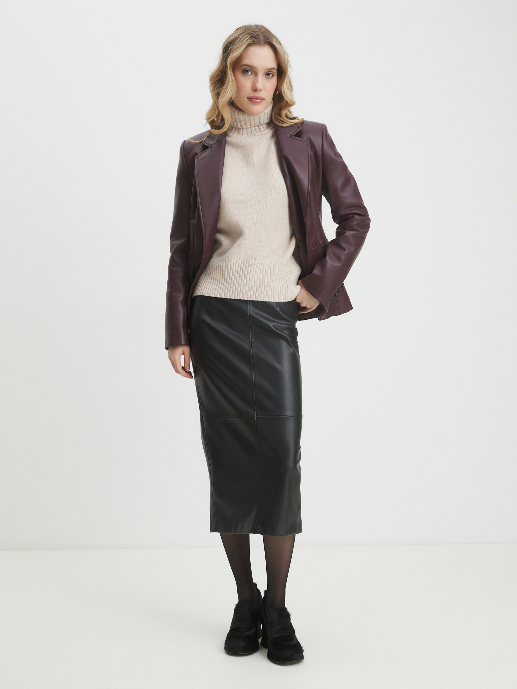 Женский свитер MAISON DAVID 4406582, молочно-бежевый