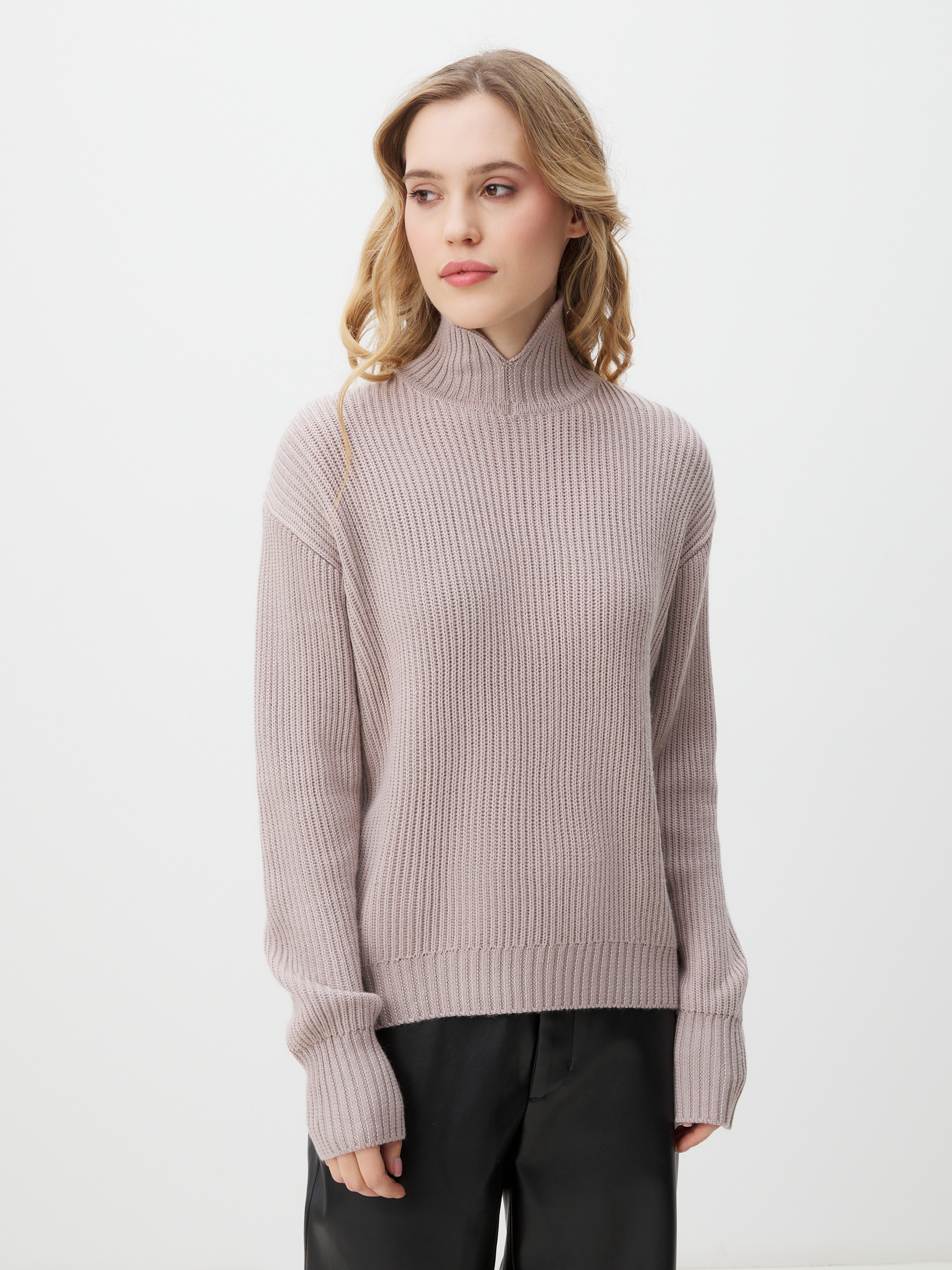 Женский свитер MAISON DAVID 4406567, серо-бежевый