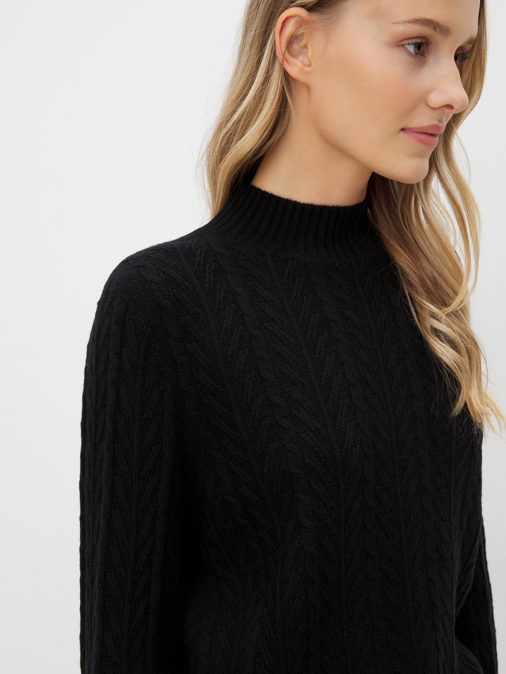 Женский свитер MAISON DAVID 4332527, черный