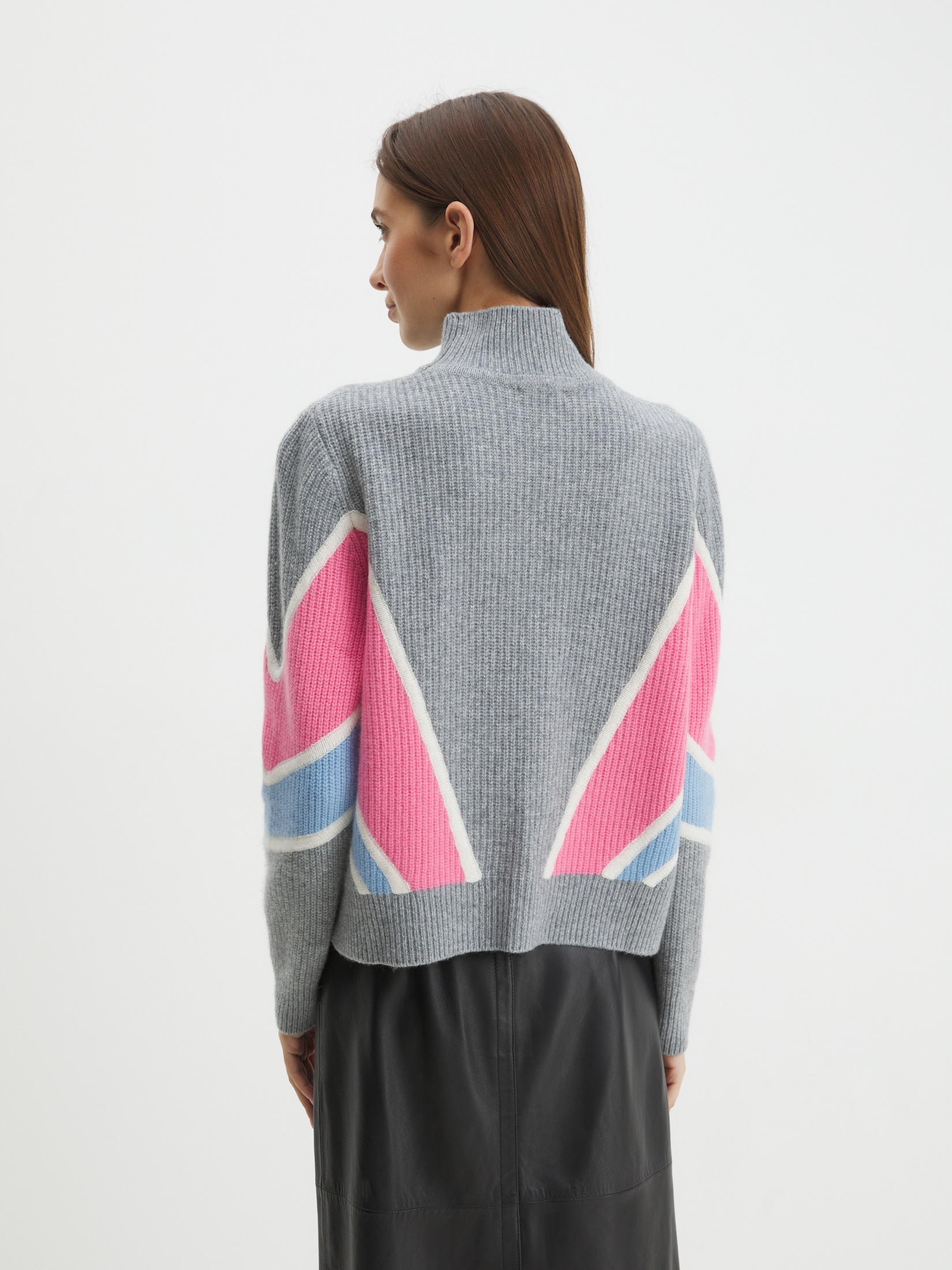 Женский свитер MAISON DAVID 3841774, серый