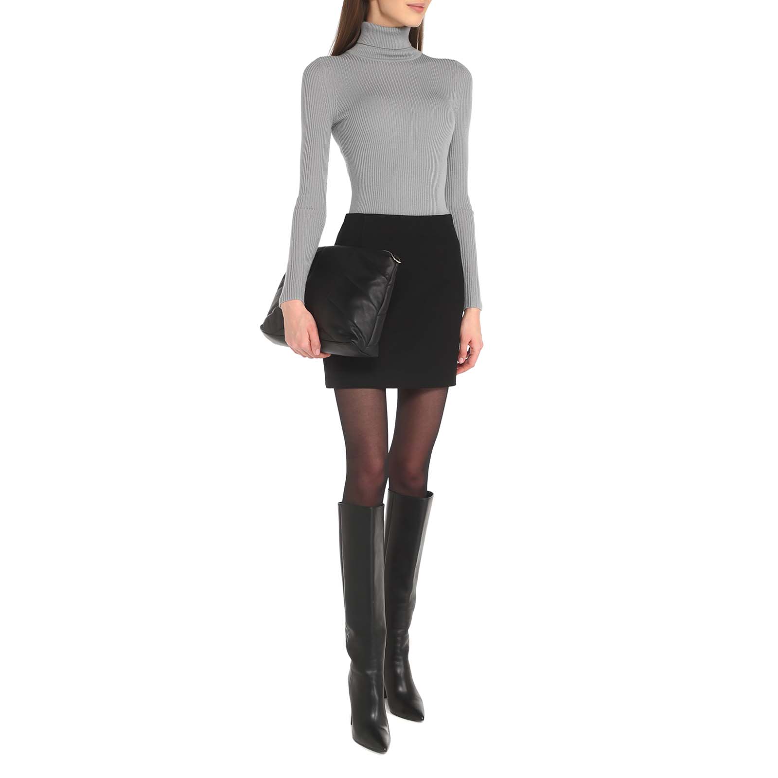 Женская водолазка MAISON DAVID 3348448, серый